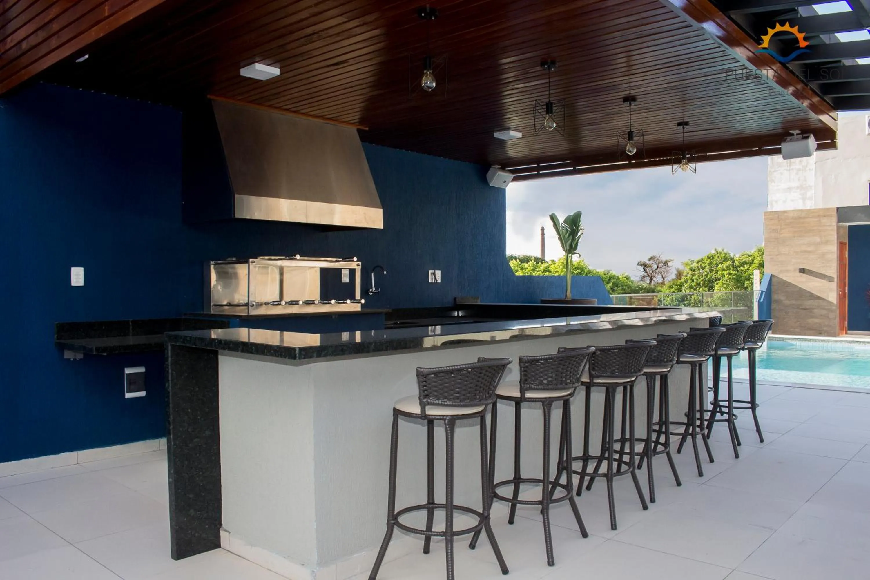 BBQ facilities in Hotel Puesta del Sol by Nobile