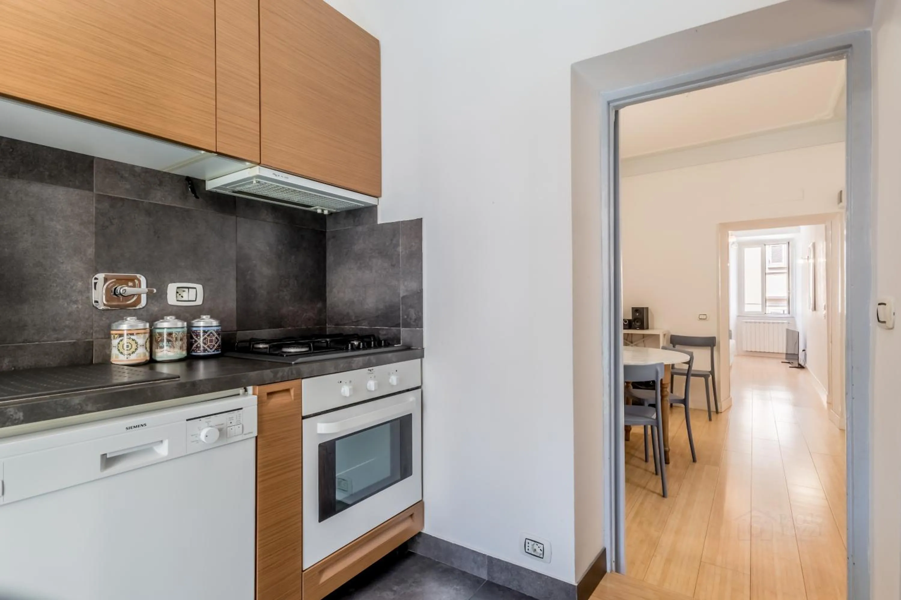 kitchen in BBHOME Comfort apartment near Colosseum