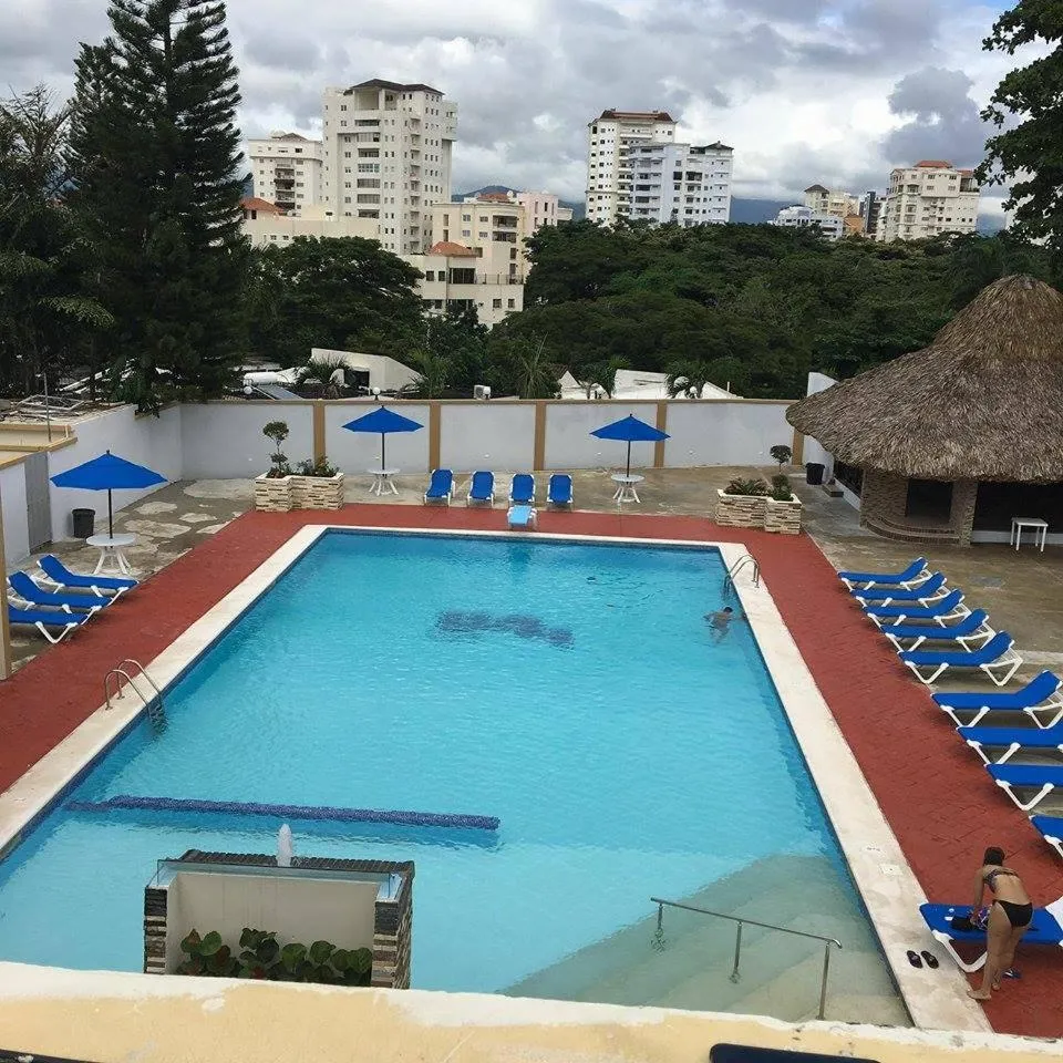 Pool view in Matum Hotel & Casino