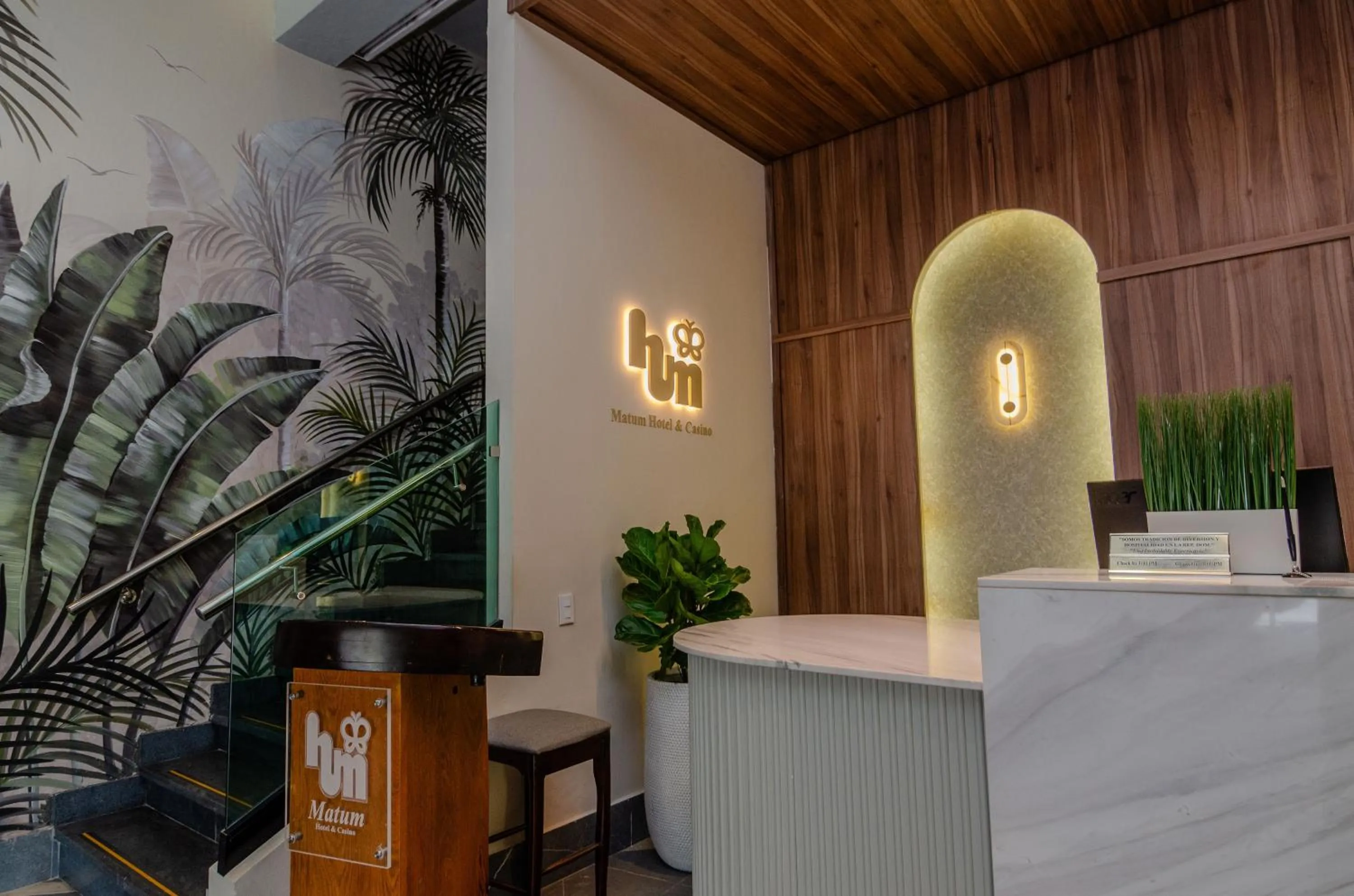 Lobby or reception in Matum Hotel & Casino