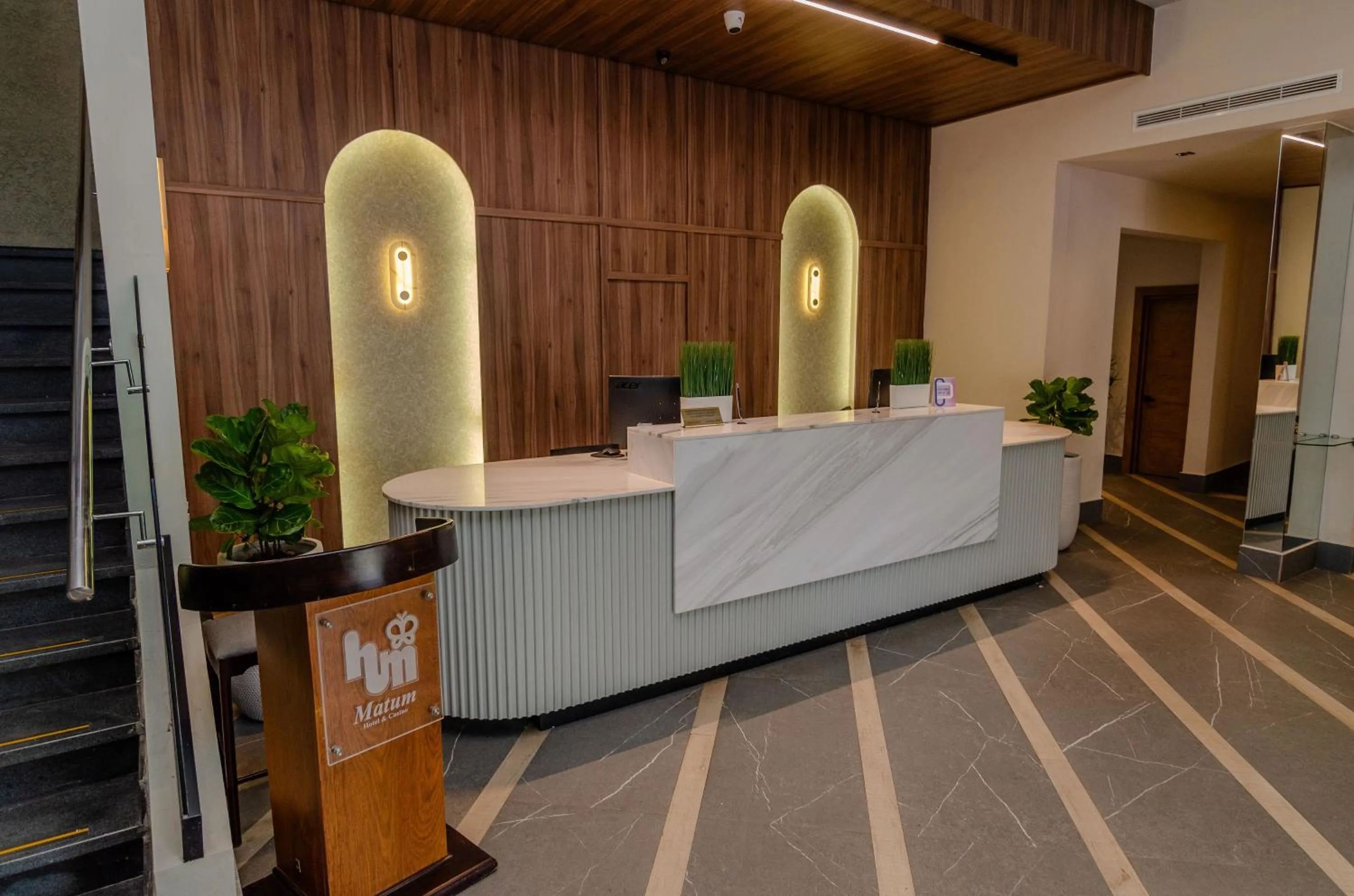 Lobby or reception in Matum Hotel & Casino