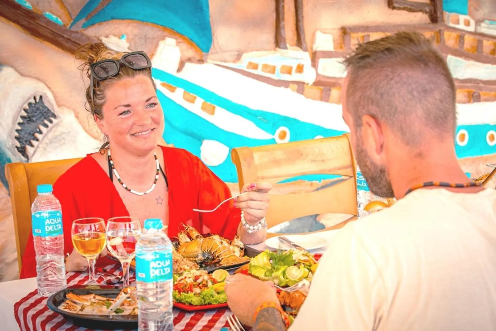 People in Hawaii Paradise Aqua Park Resort - Families and Couples Only