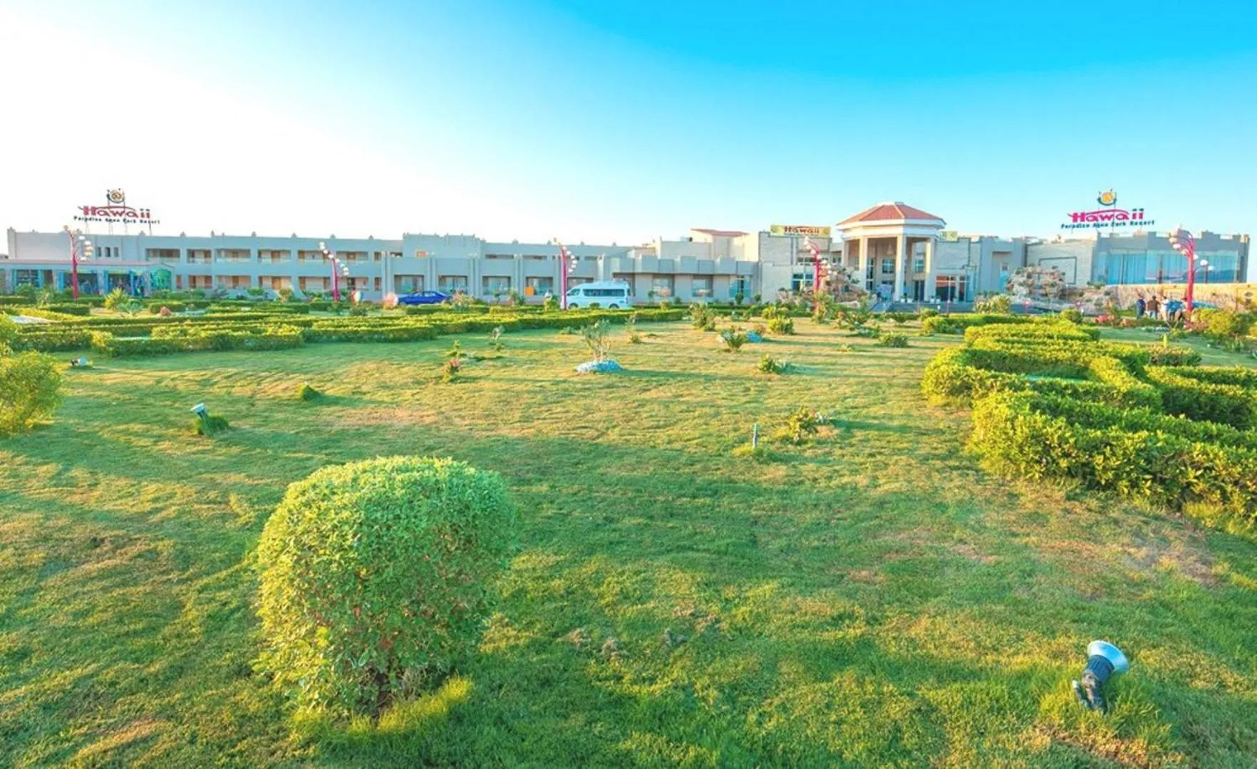 Natural landscape in Hawaii Paradise Aqua Park Resort - Families and Couples Only