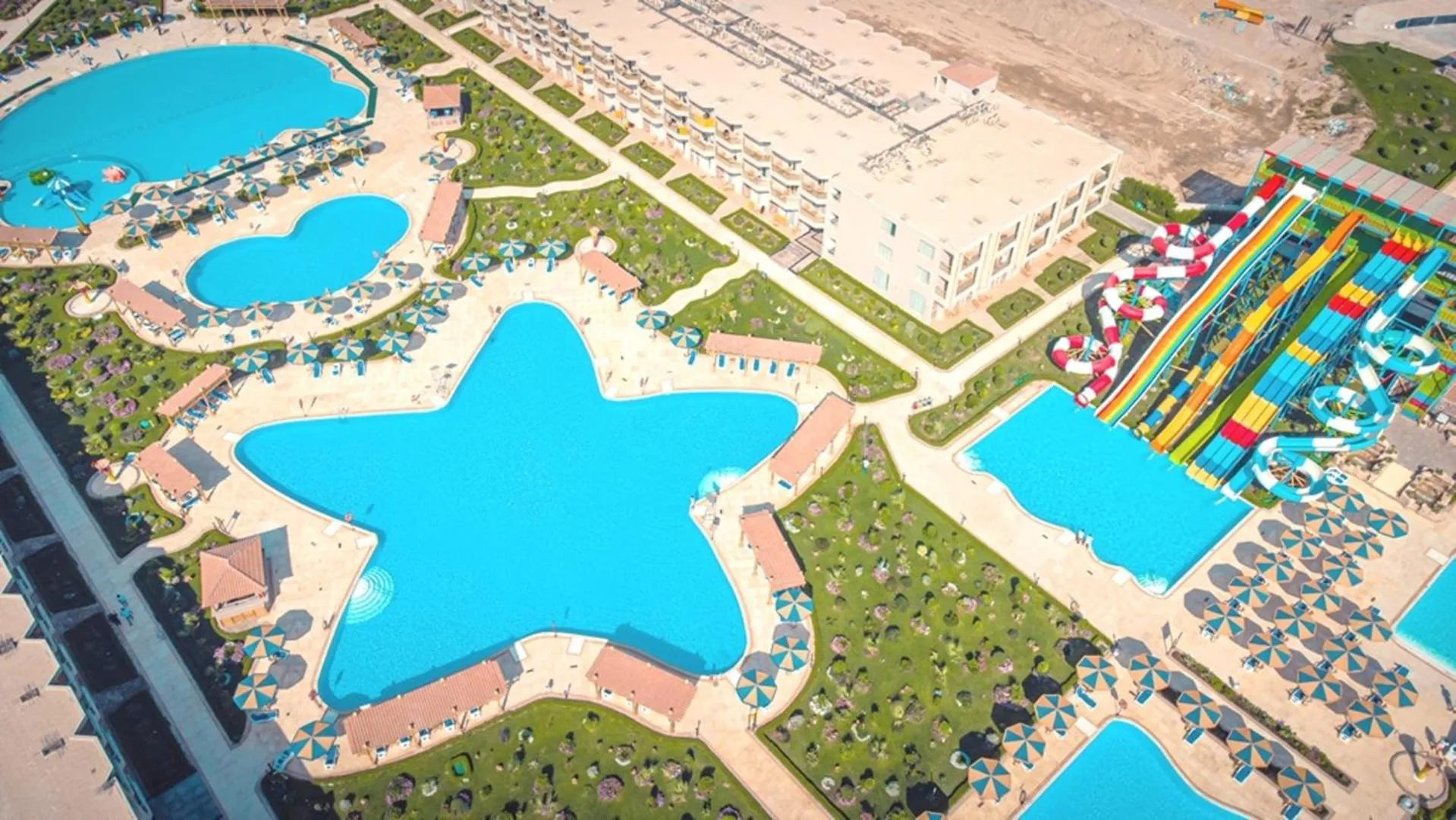 Bird's eye view in Hawaii Paradise Aqua Park Resort - Families and Couples Only