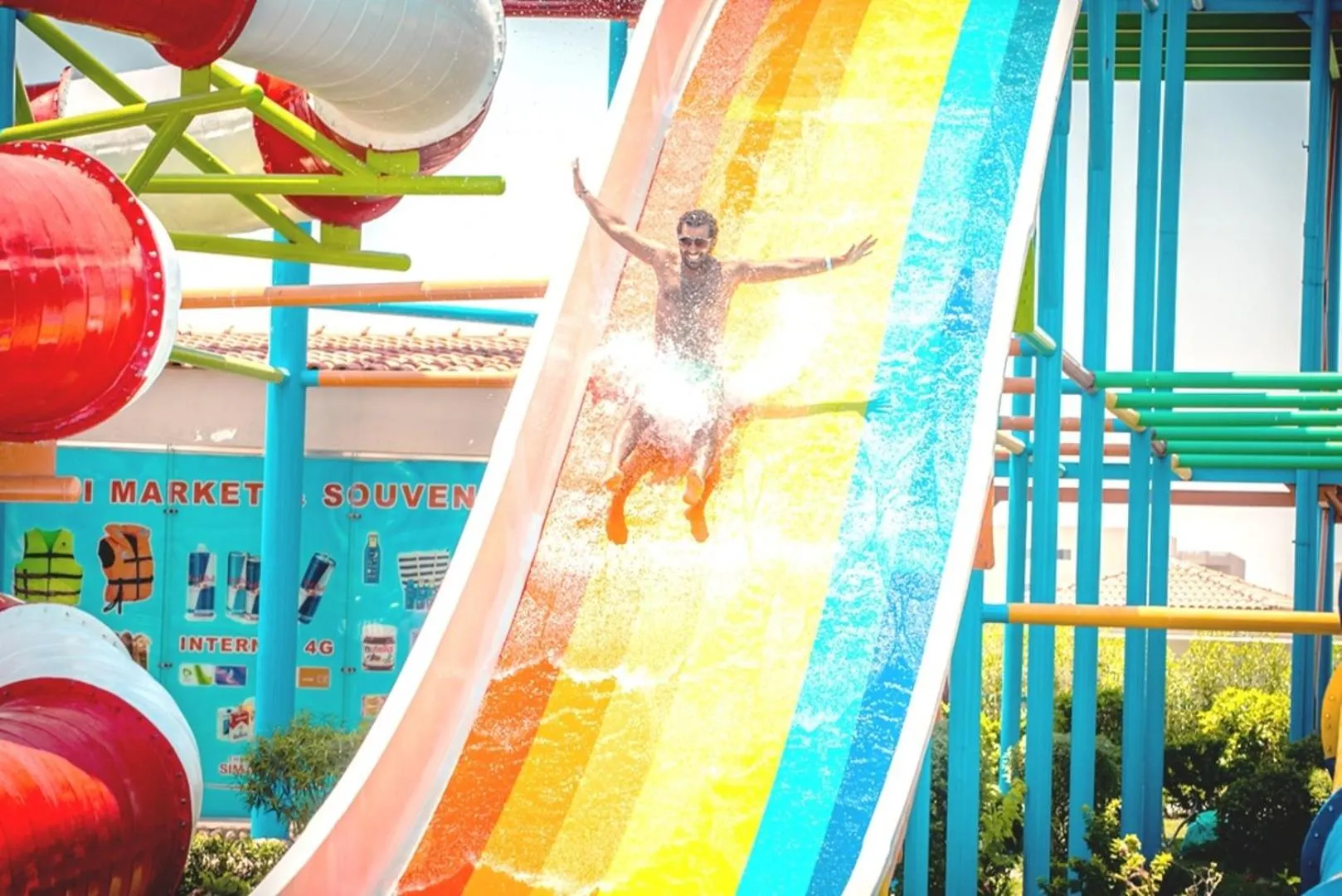 Aqua park in Hawaii Paradise Aqua Park Resort - Families and Couples Only