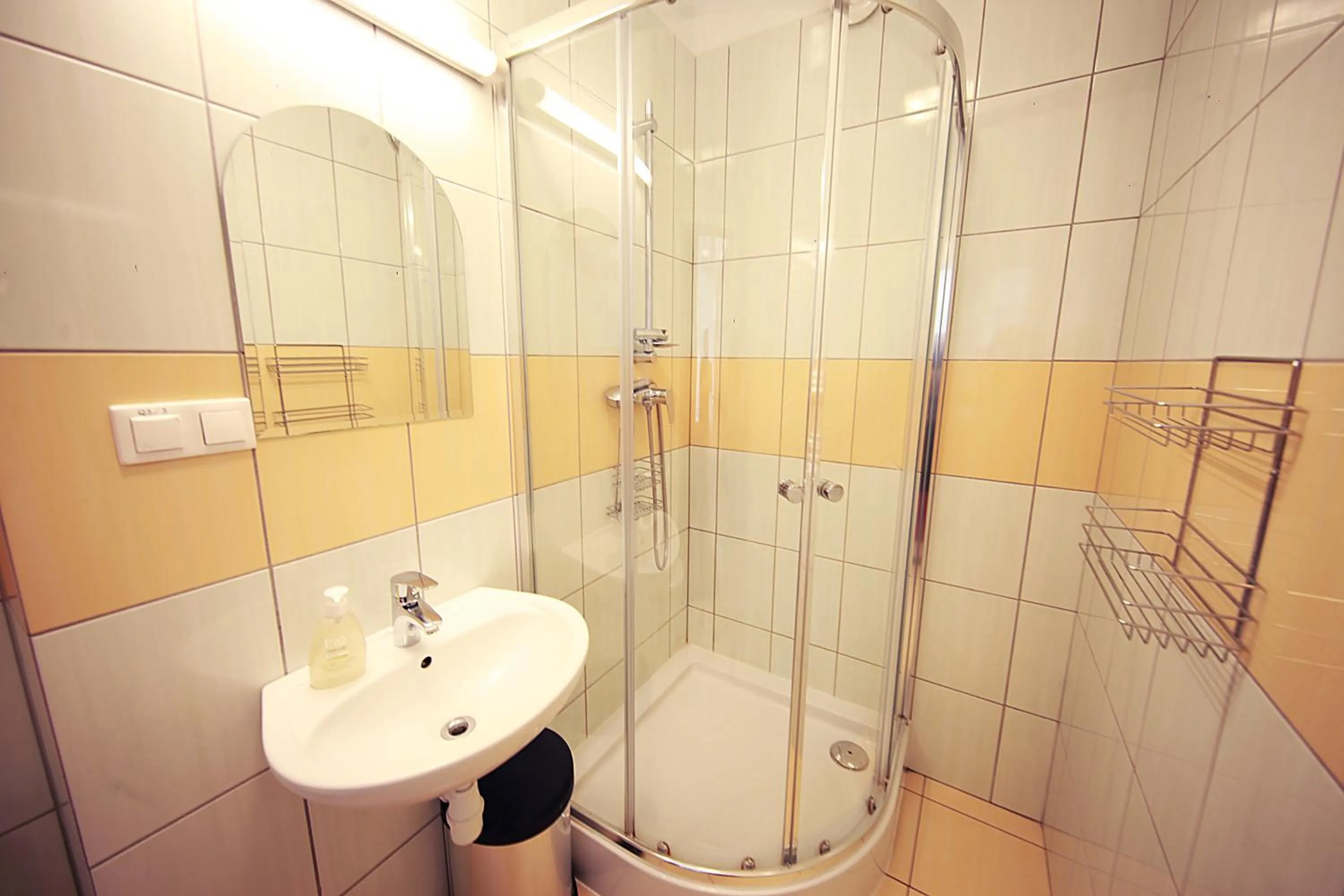 Bathroom in eMKa Hostel