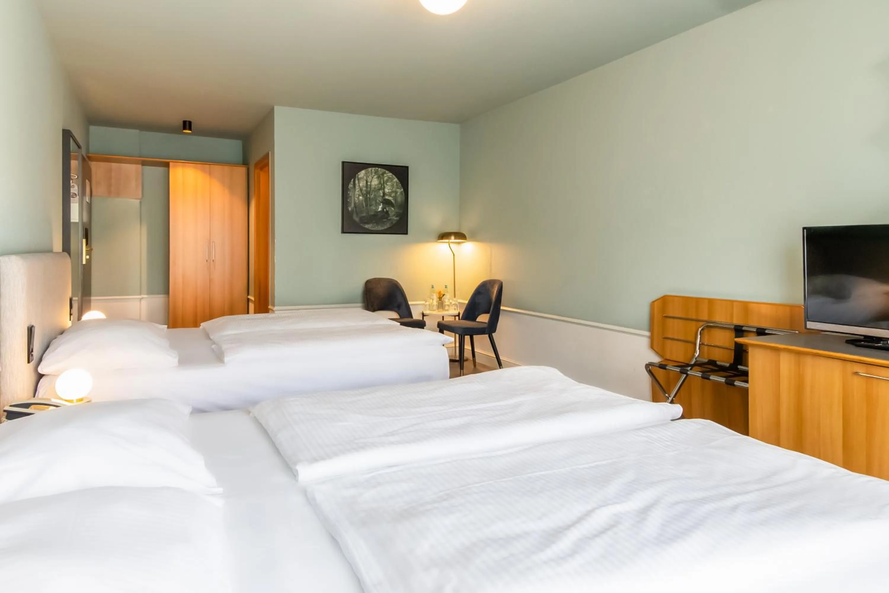 Bed in Hotel Residenz Pforzheim