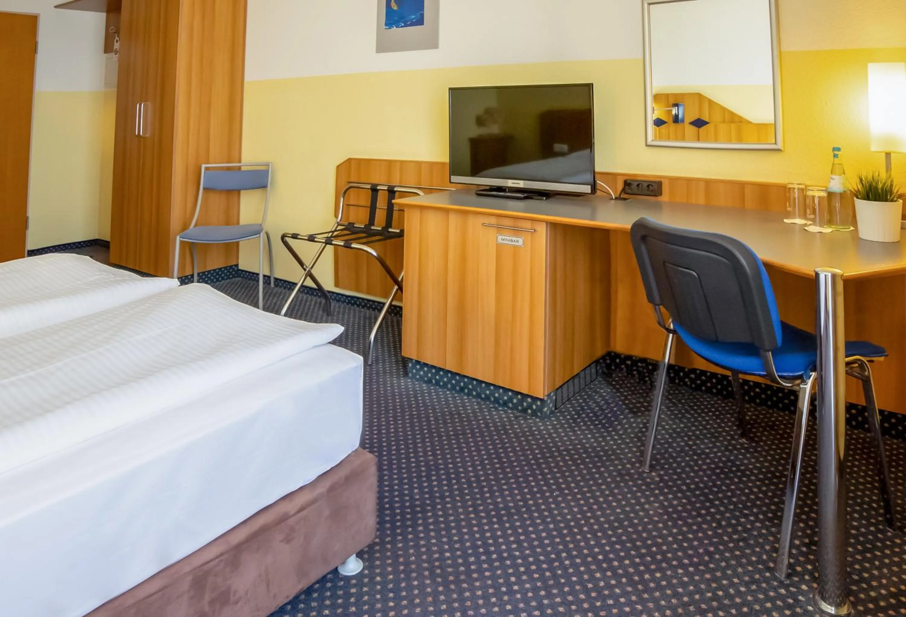 Bed in Hotel Residenz Pforzheim