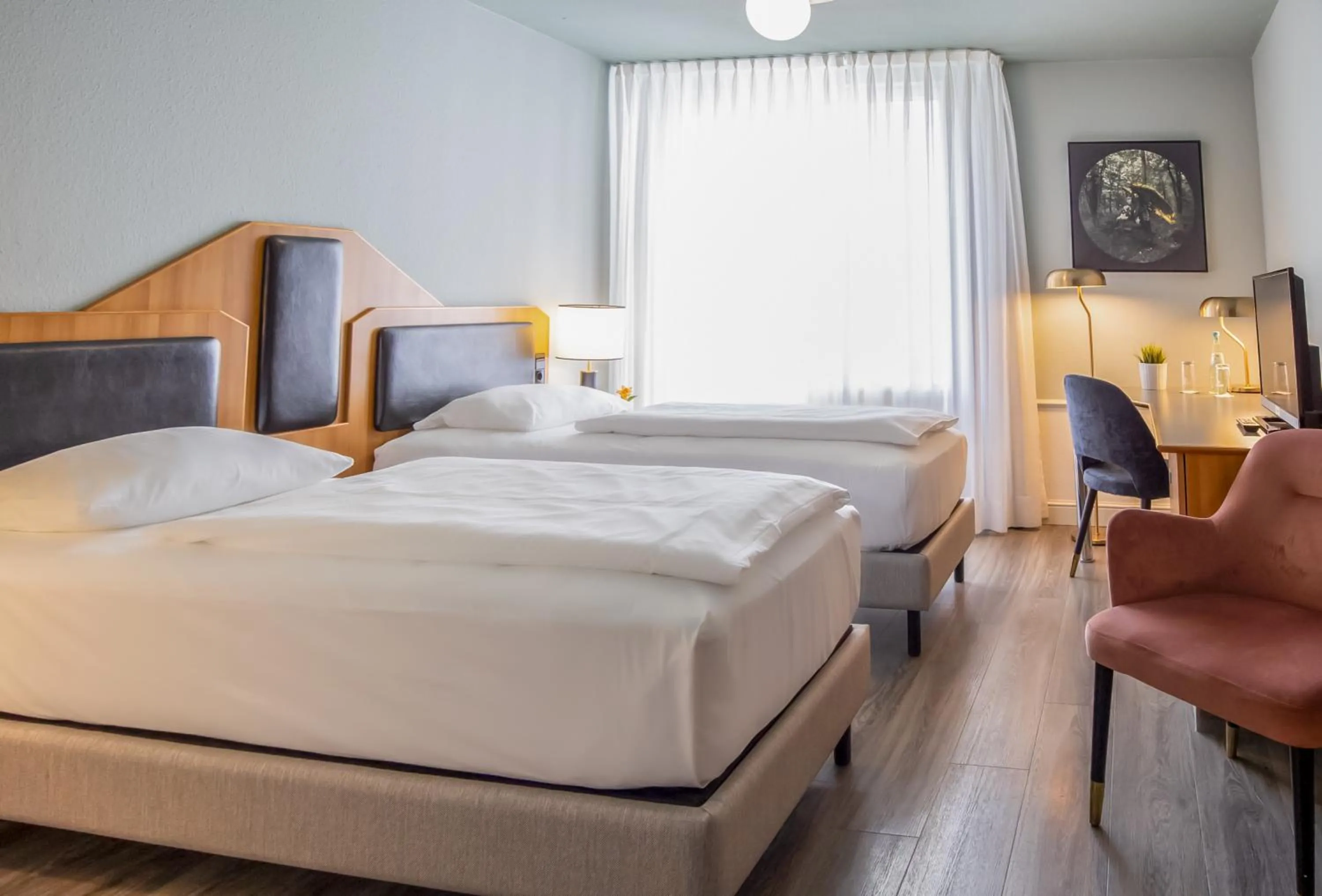 Bed in Hotel Residenz Pforzheim