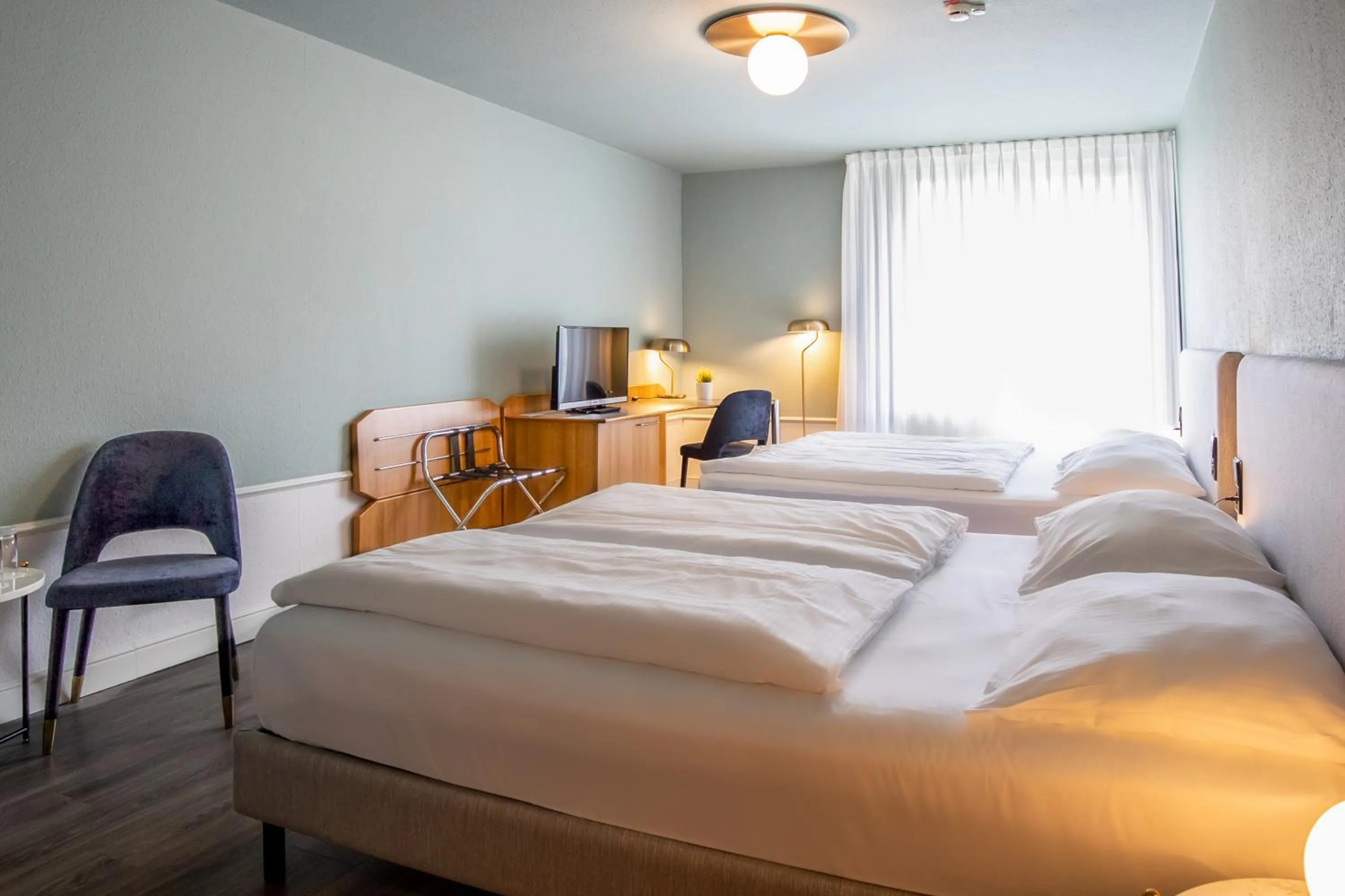 Bed in Hotel Residenz Pforzheim