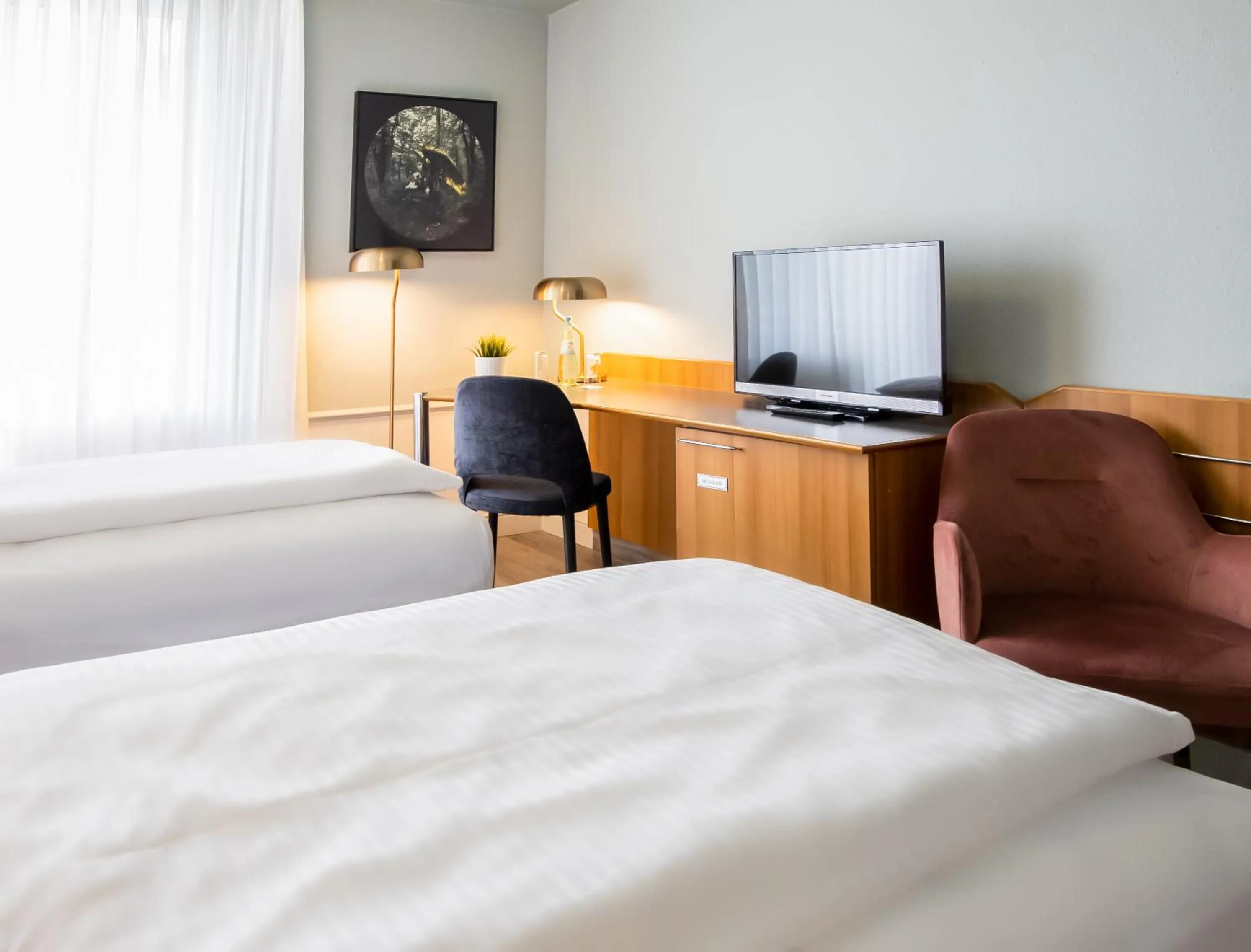 Bed in Hotel Residenz Pforzheim