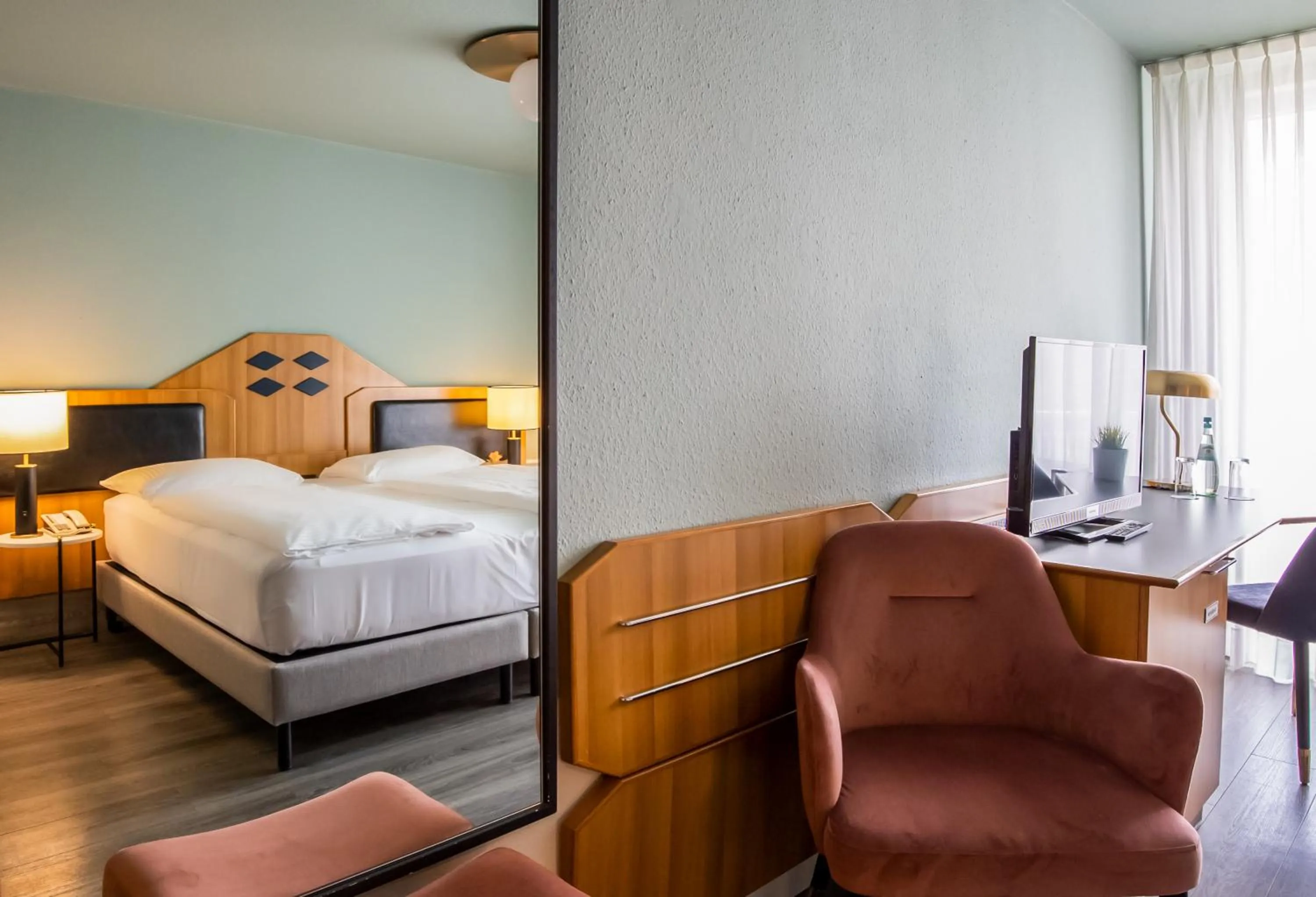 Bed in Hotel Residenz Pforzheim