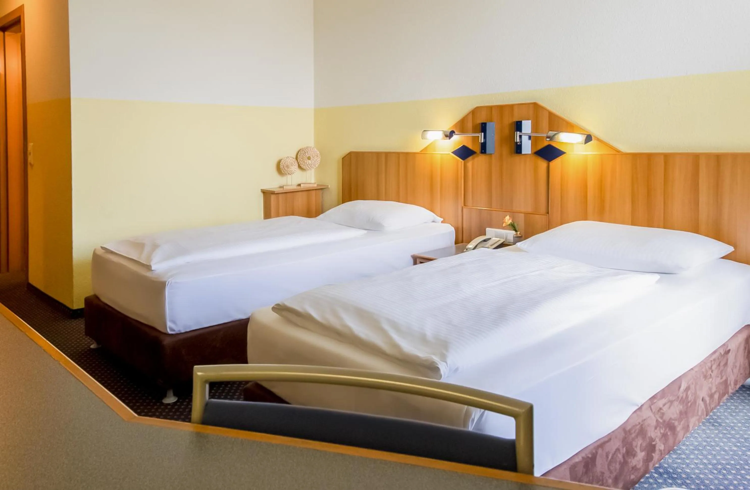 Bed in Hotel Residenz Pforzheim