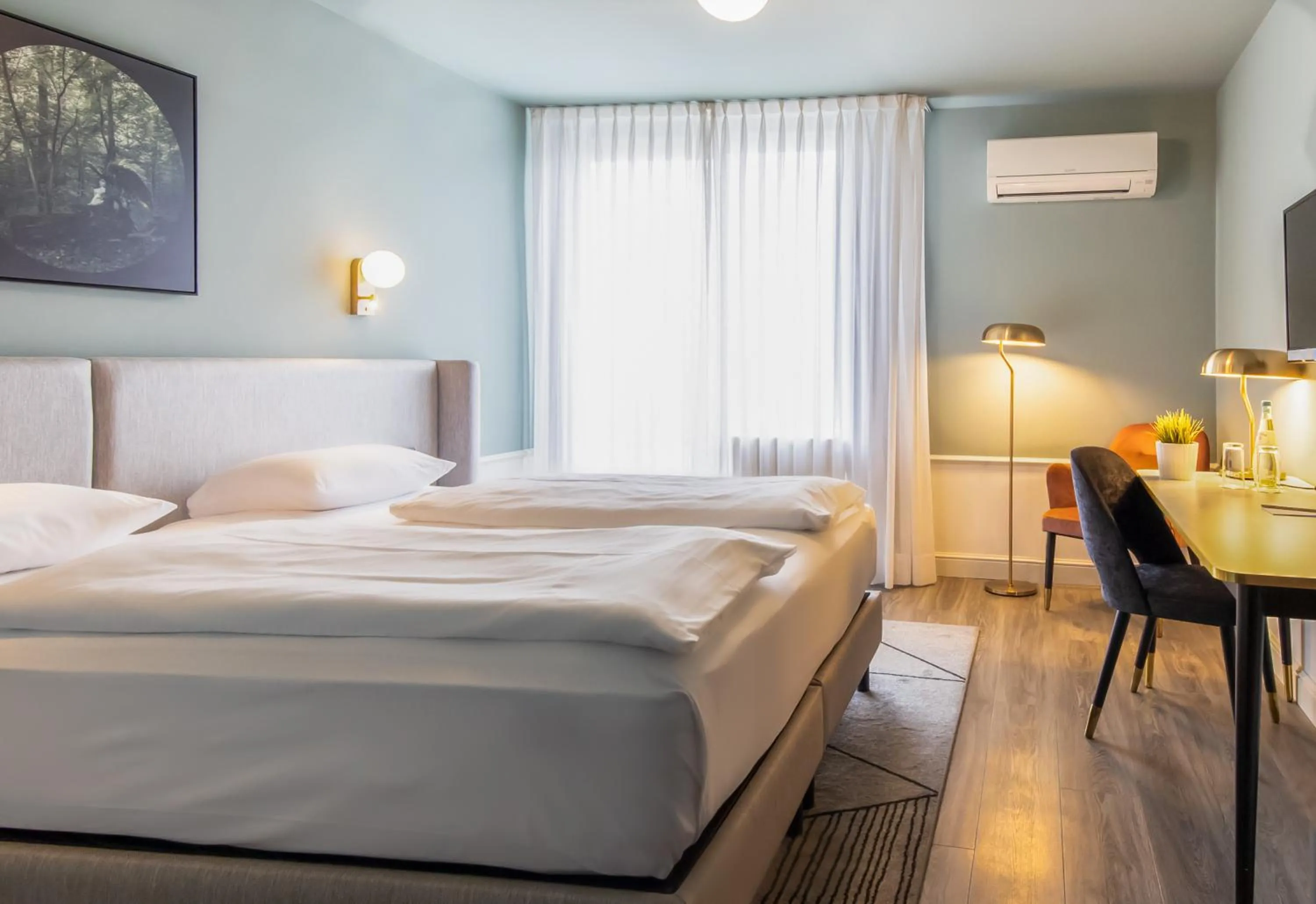 Bed in Hotel Residenz Pforzheim