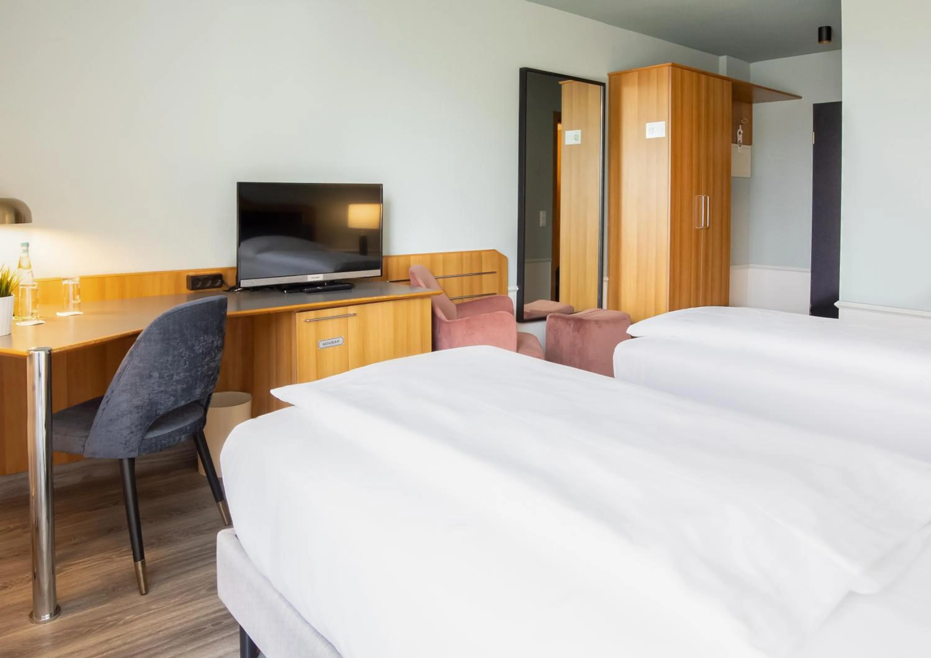 Bed in Hotel Residenz Pforzheim