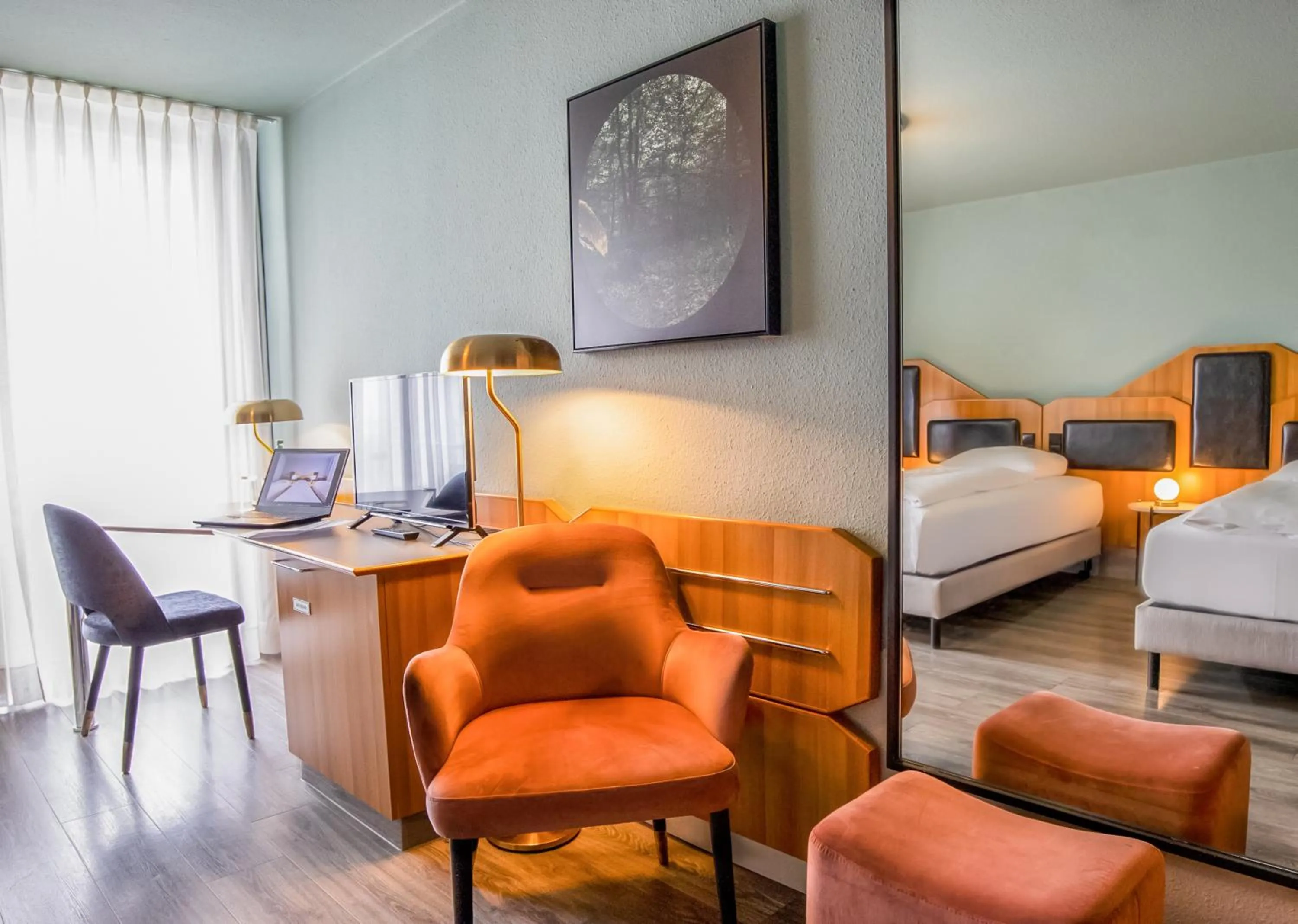 Bed in Hotel Residenz Pforzheim