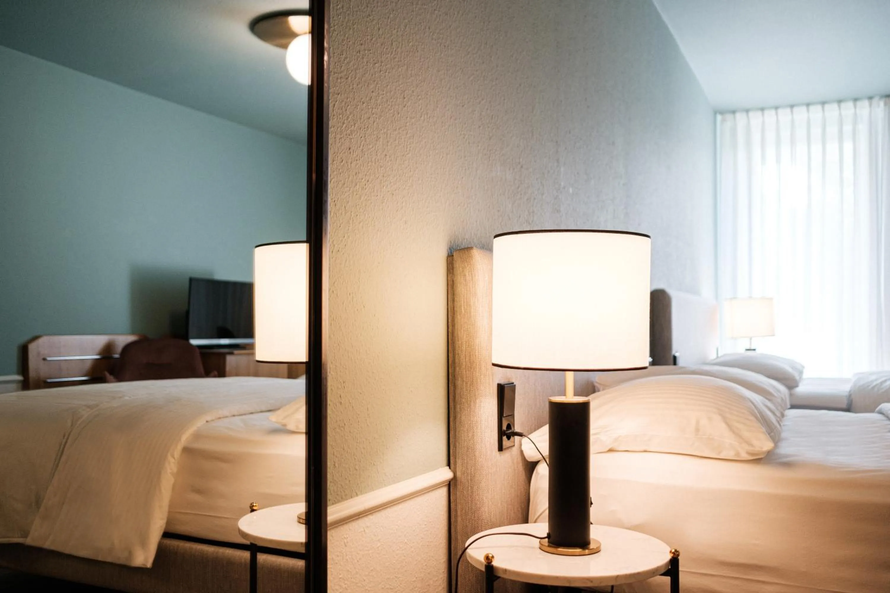 Bed in Hotel Residenz Pforzheim