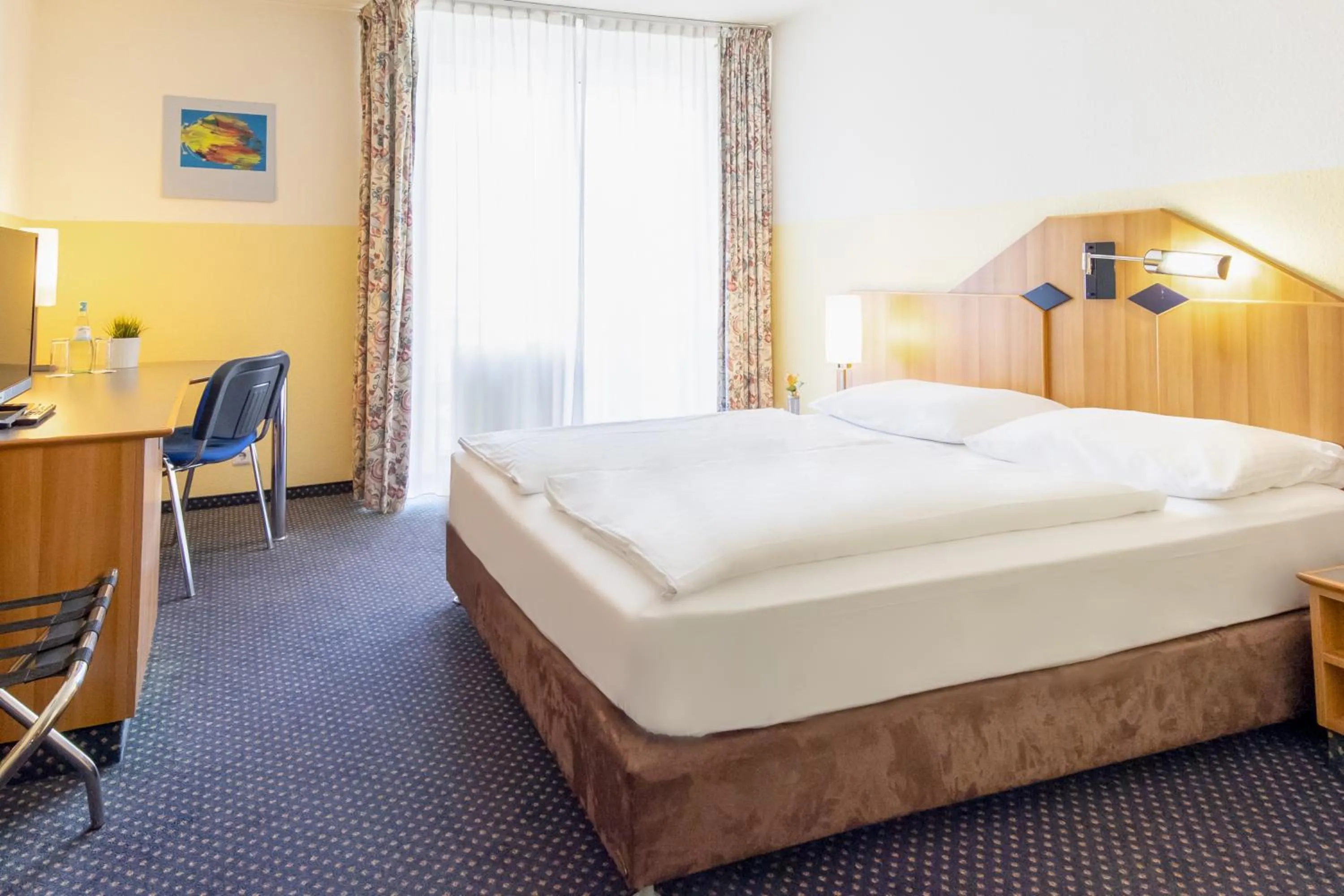 Bed in Hotel Residenz Pforzheim