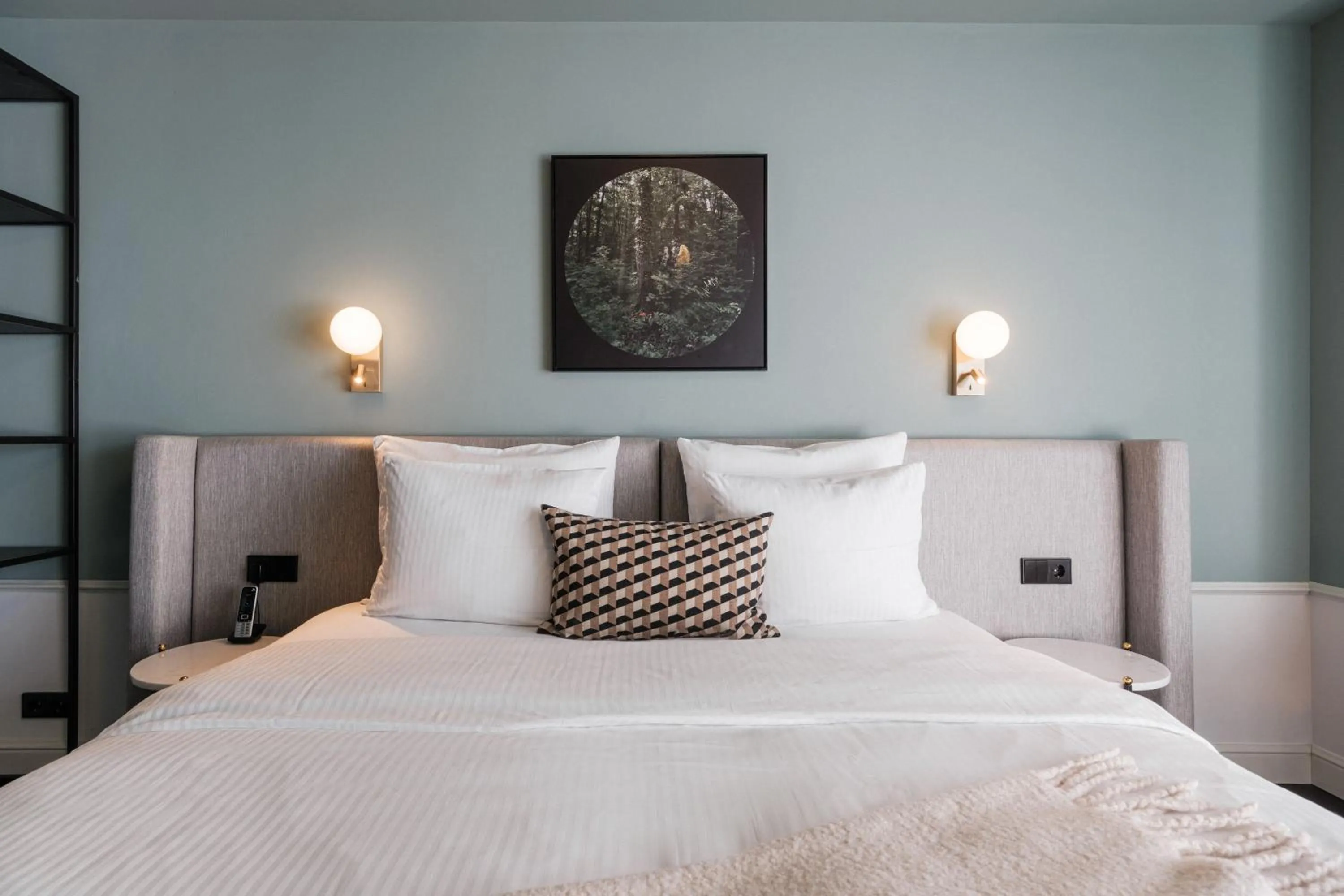 Bed in Hotel Residenz Pforzheim