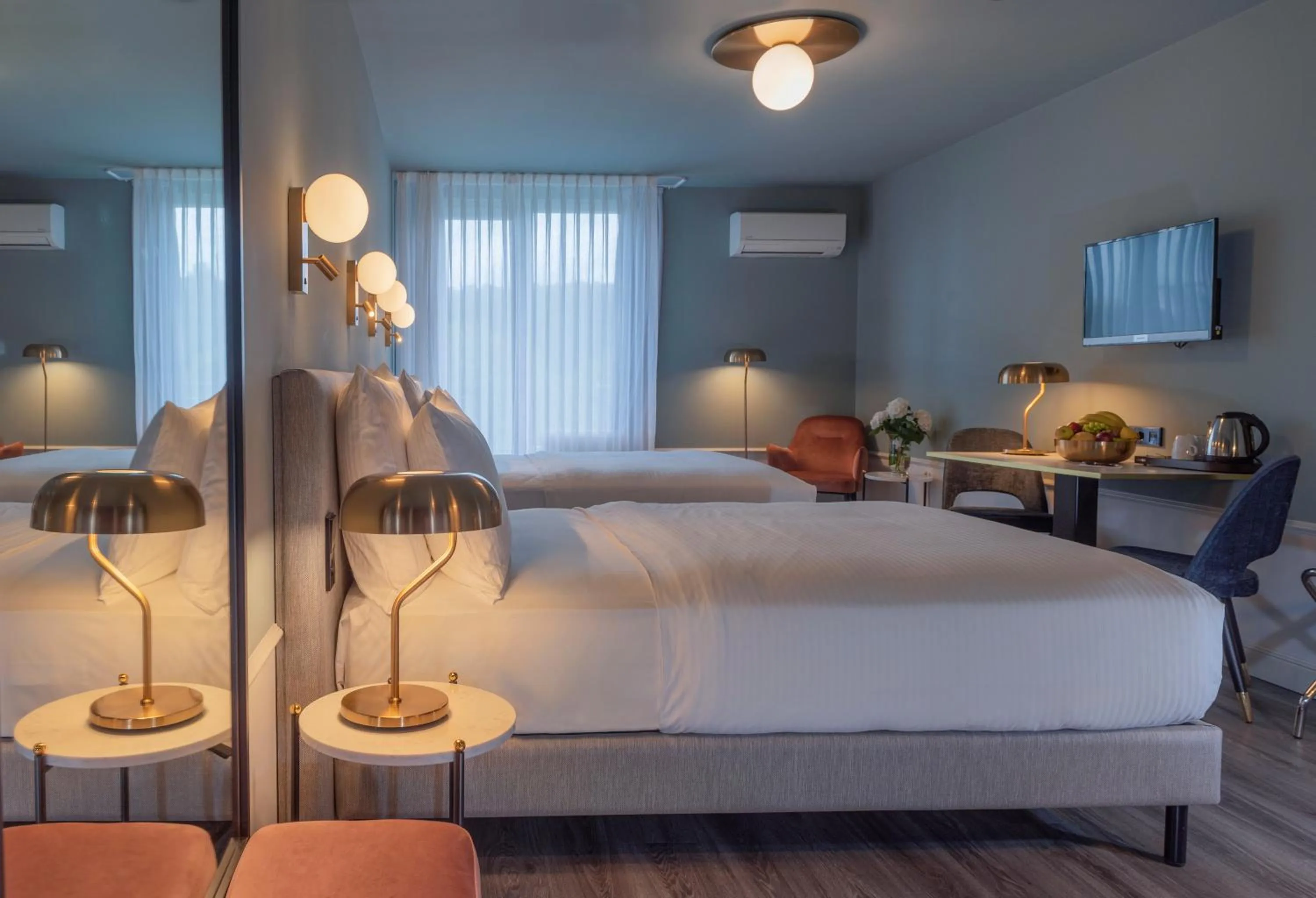 Bed in Hotel Residenz Pforzheim