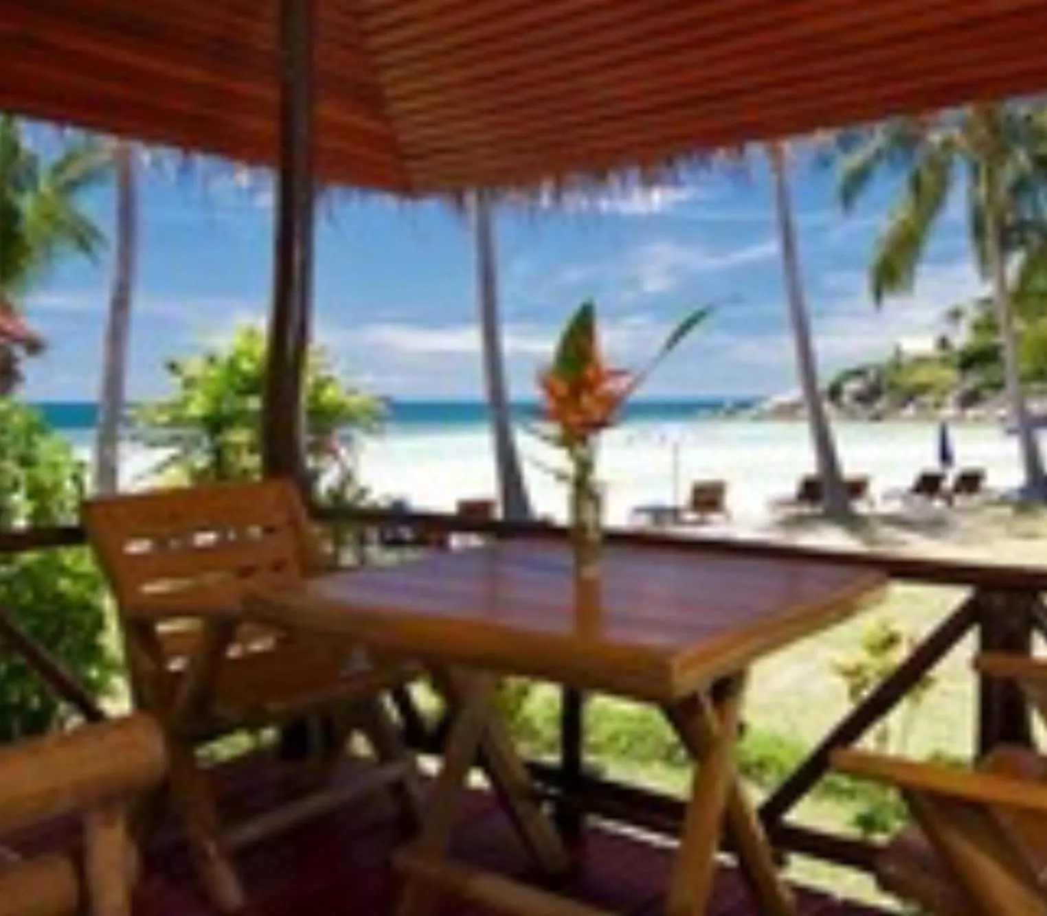Patio in Bow Thong Beach Resort