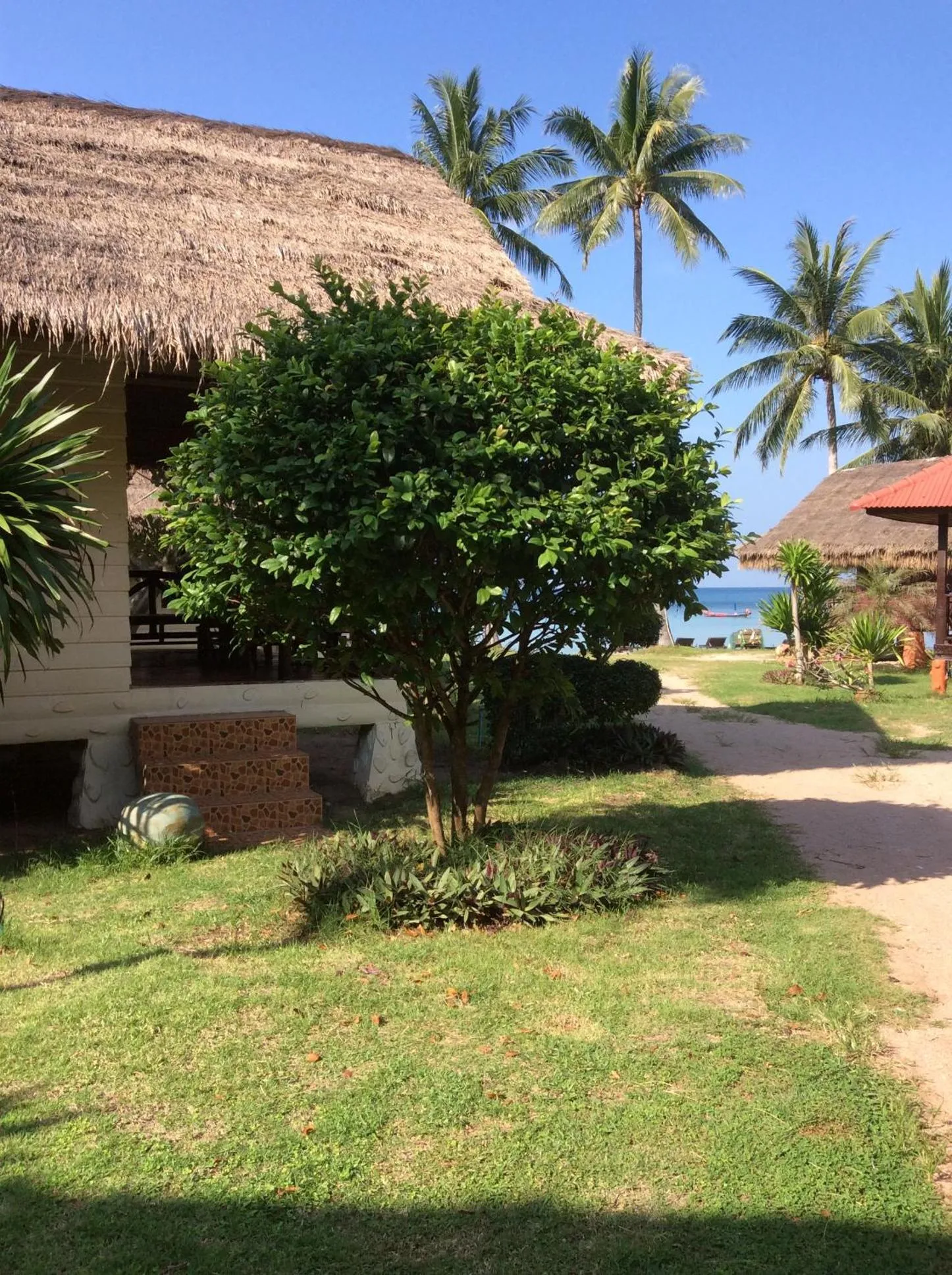 Shower in Bow Thong Beach Resort