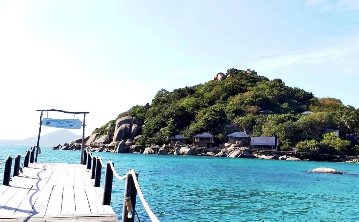 Natural landscape in Nangyuan Island Dive Resort