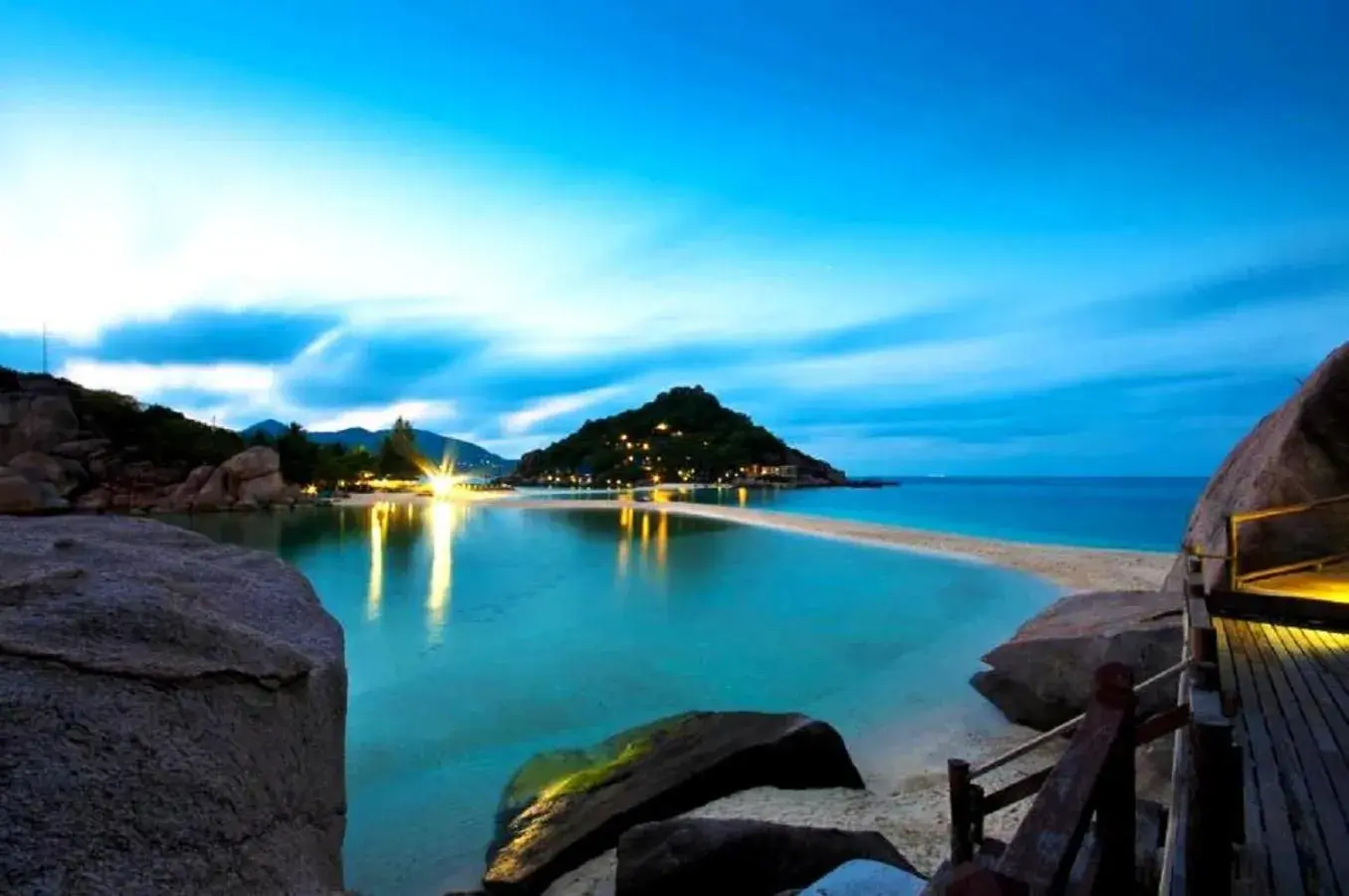 Landmark view in Nangyuan Island Dive Resort Landmark view in Nangyuan Island Dive Resort