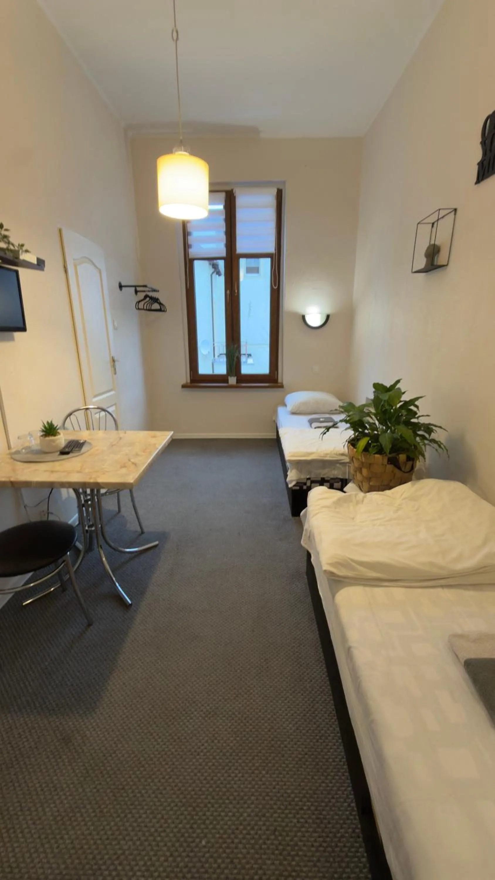 Bed in Hotel Gryf