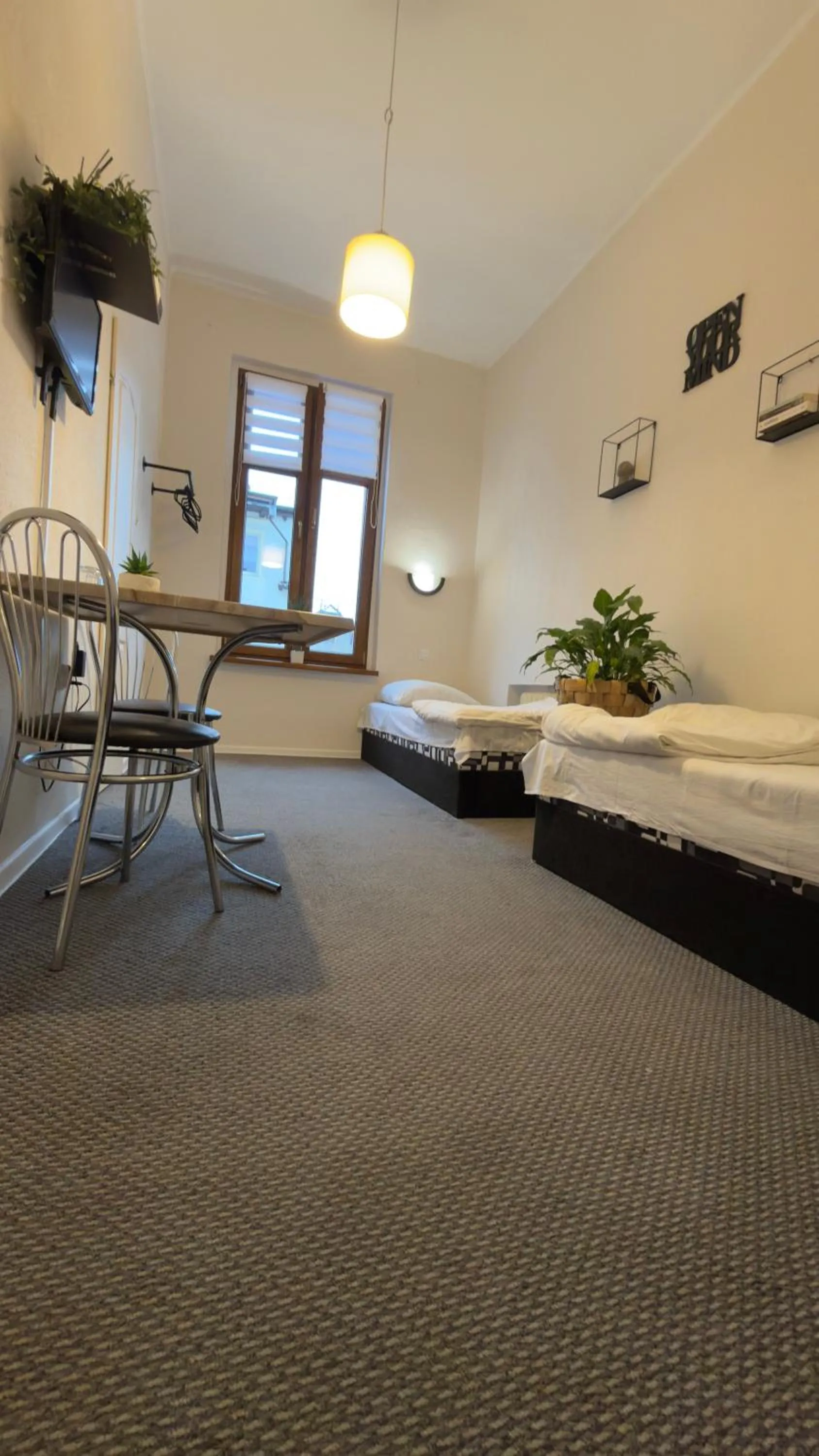 Bed in Hotel Gryf