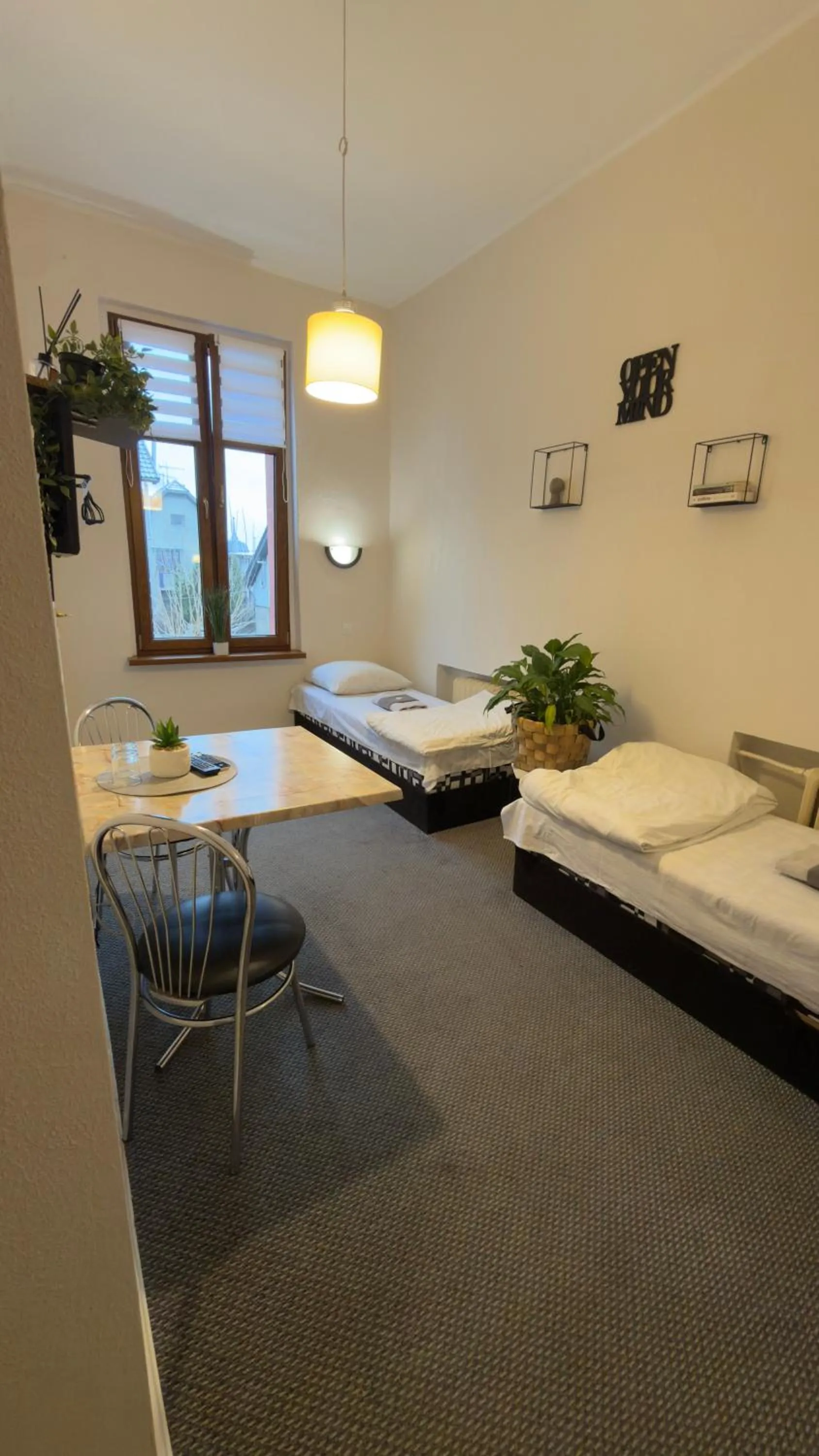 Bed in Hotel Gryf