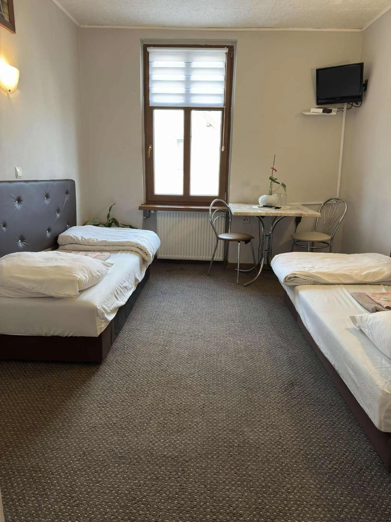 Bed in Hotel Gryf