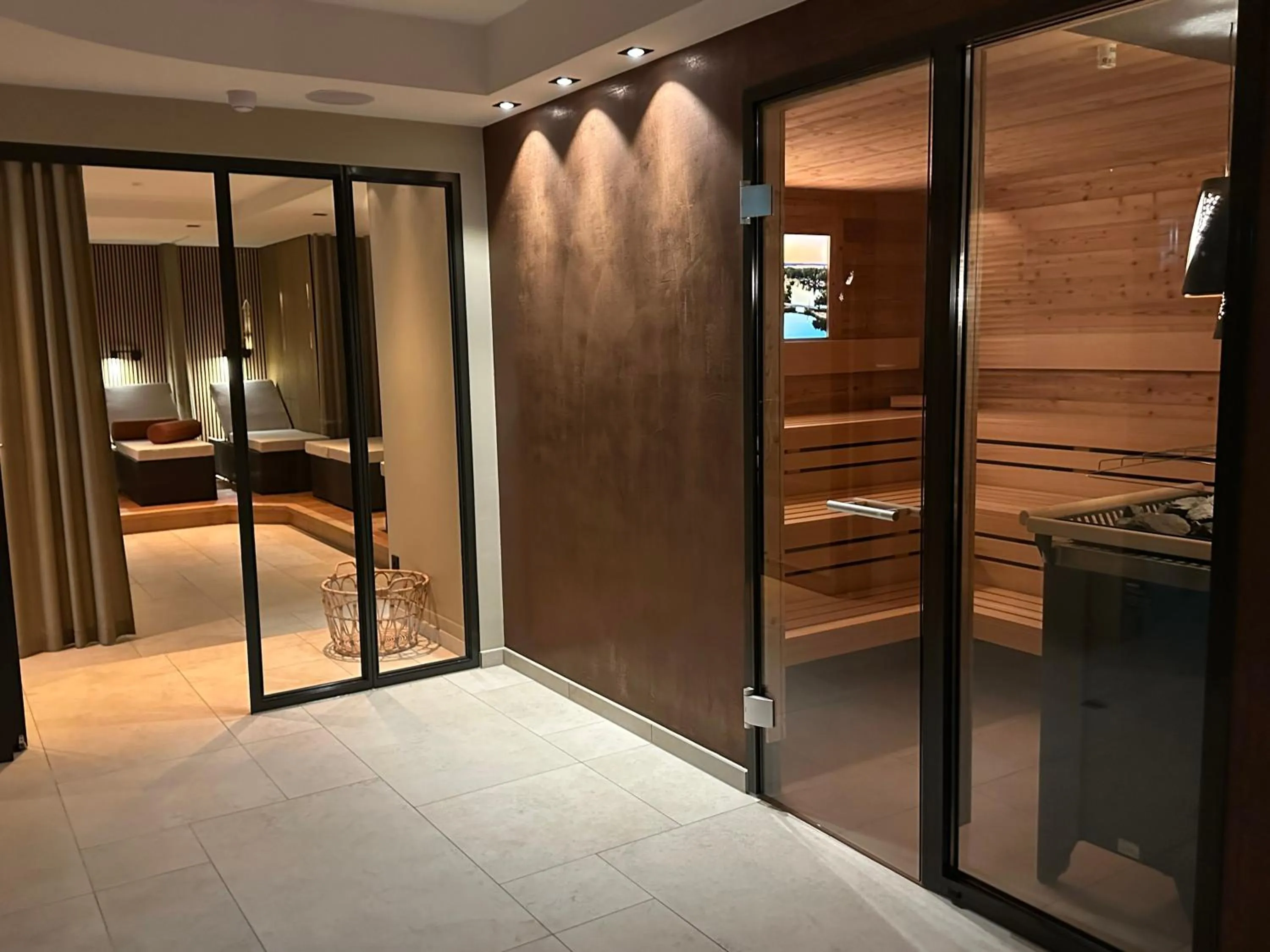 Sauna in Hotel Speicher am Ziegelsee
