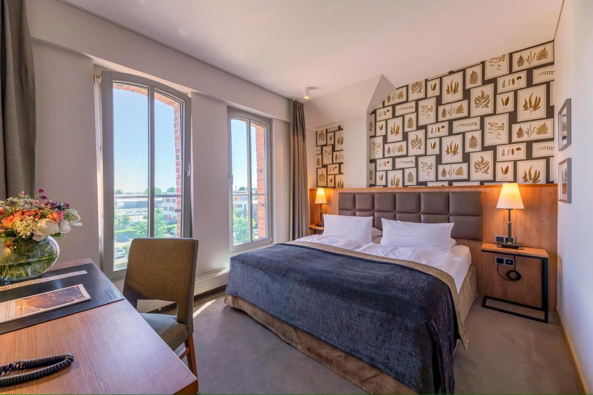 Photo of the whole room, Bed in Hotel Speicher am Ziegelsee