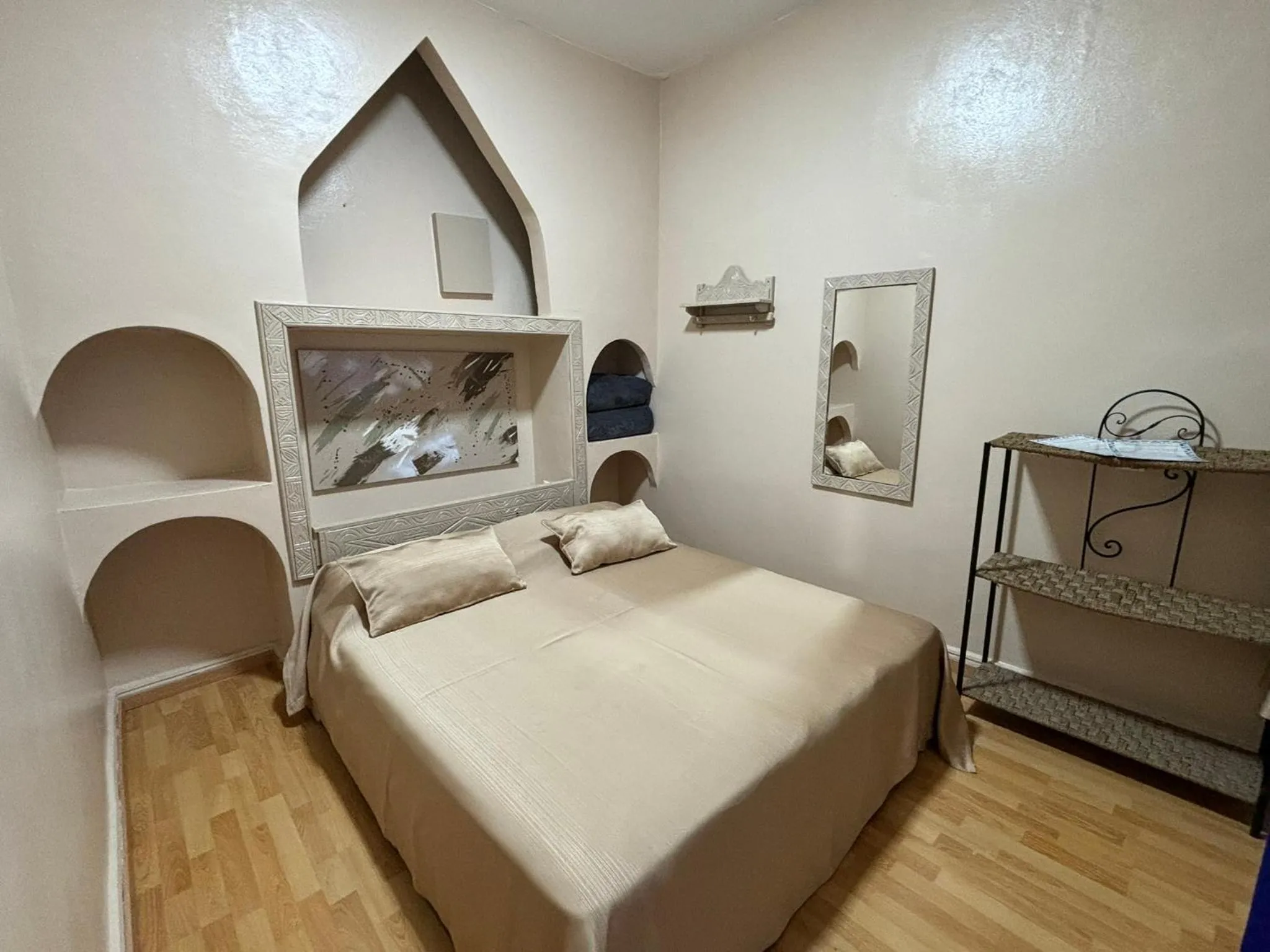 Bed in Riad Dar Naima Imsouane