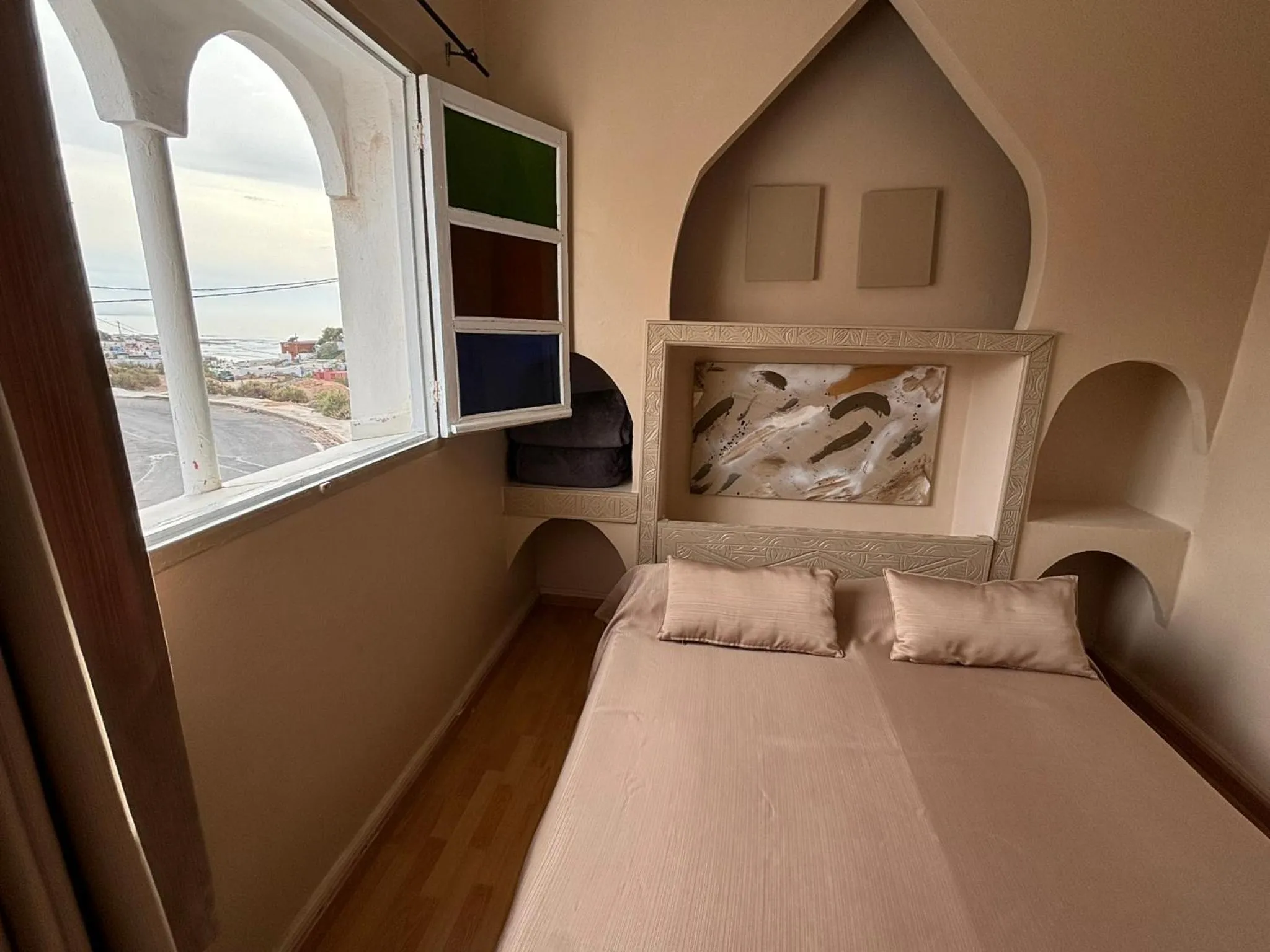 Bed in Riad Dar Naima Imsouane