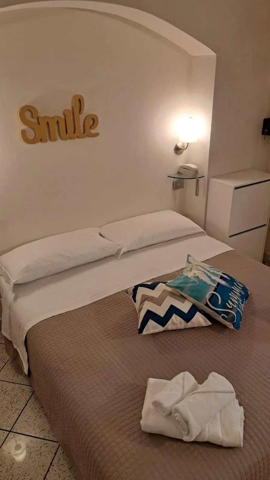 Bedroom, Bed in Hotel b&b Villa Irma