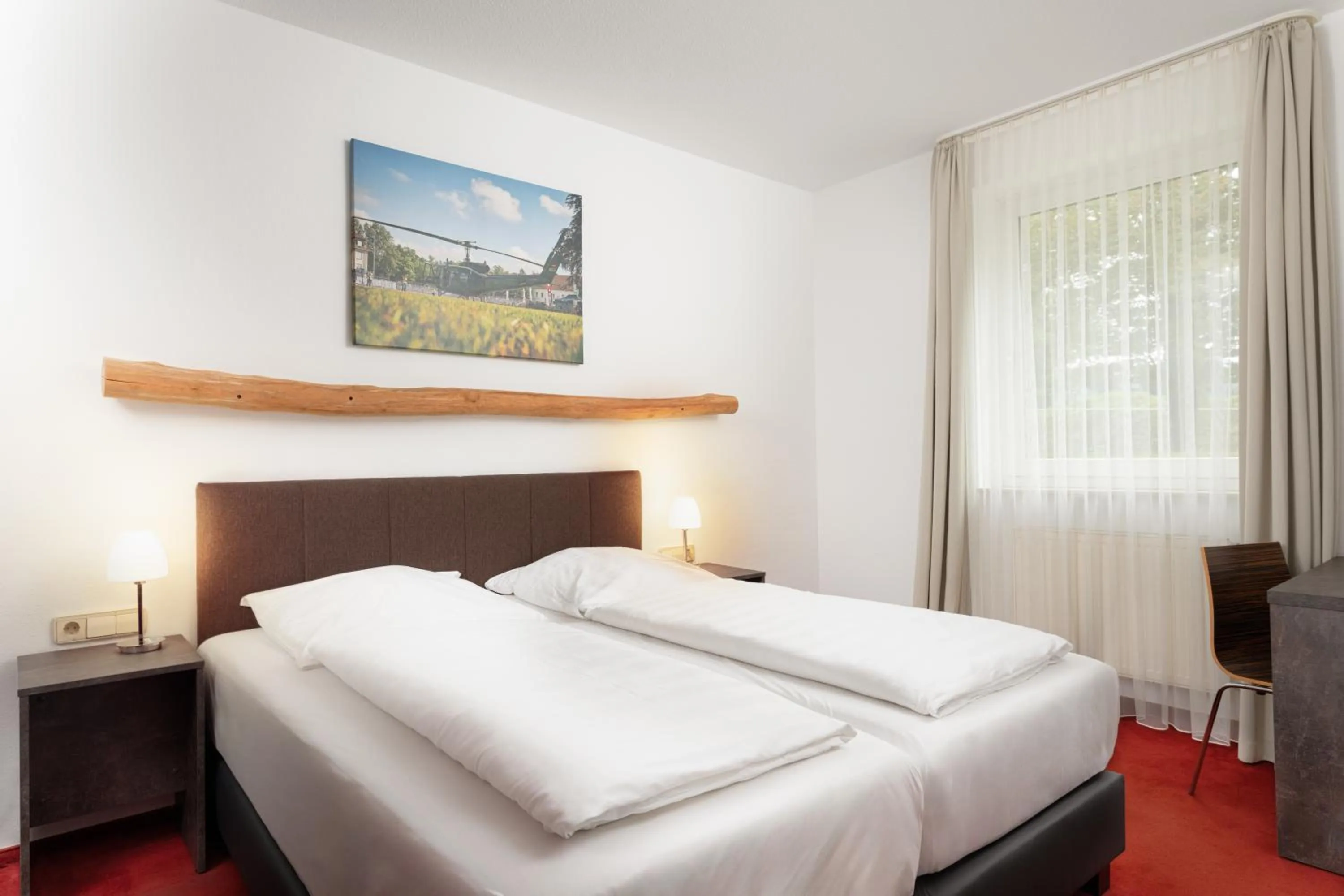 Bed in Hotel Speyer am Technik Museum