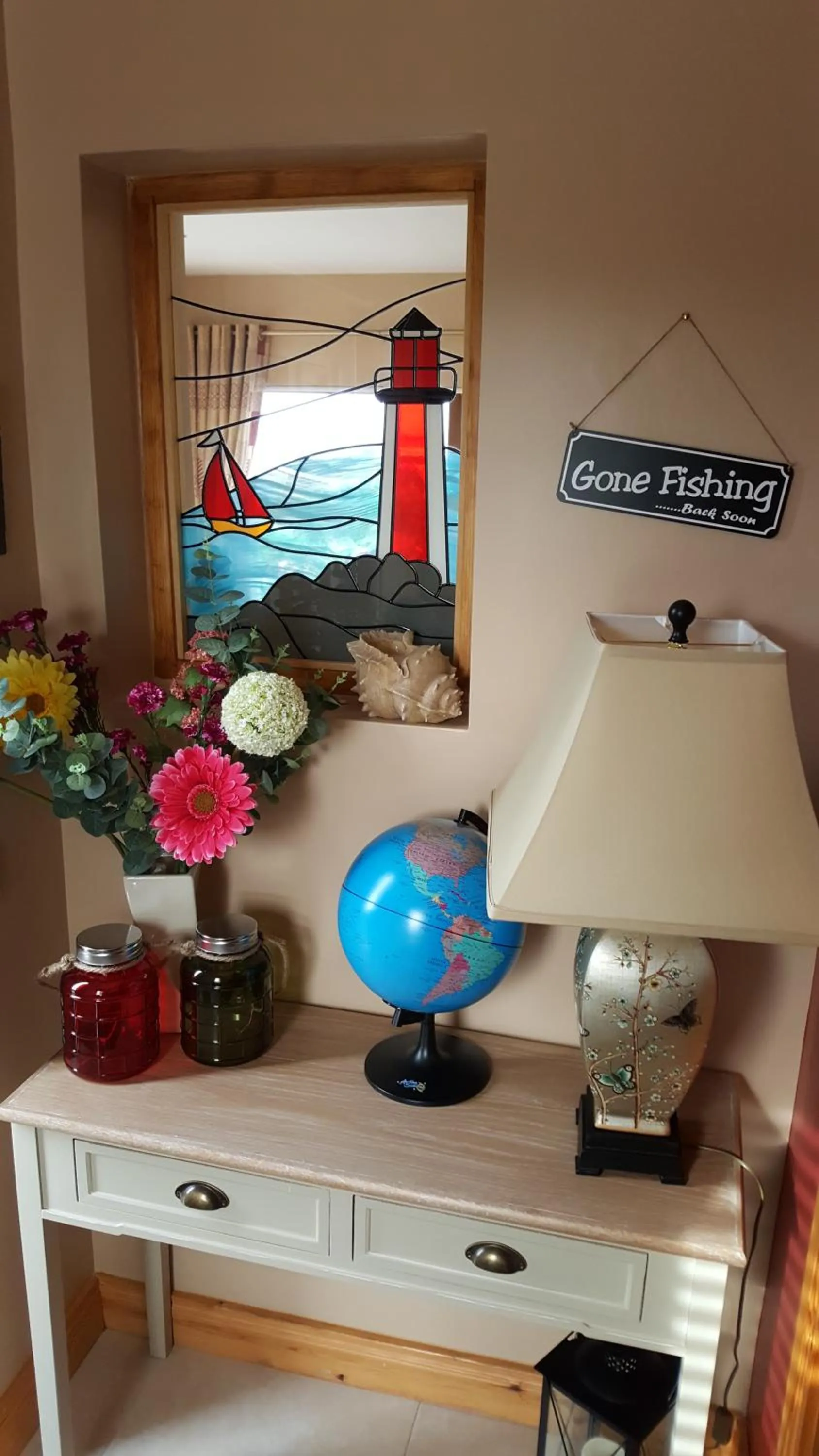 Decorative detail in Ocean Heights B&B