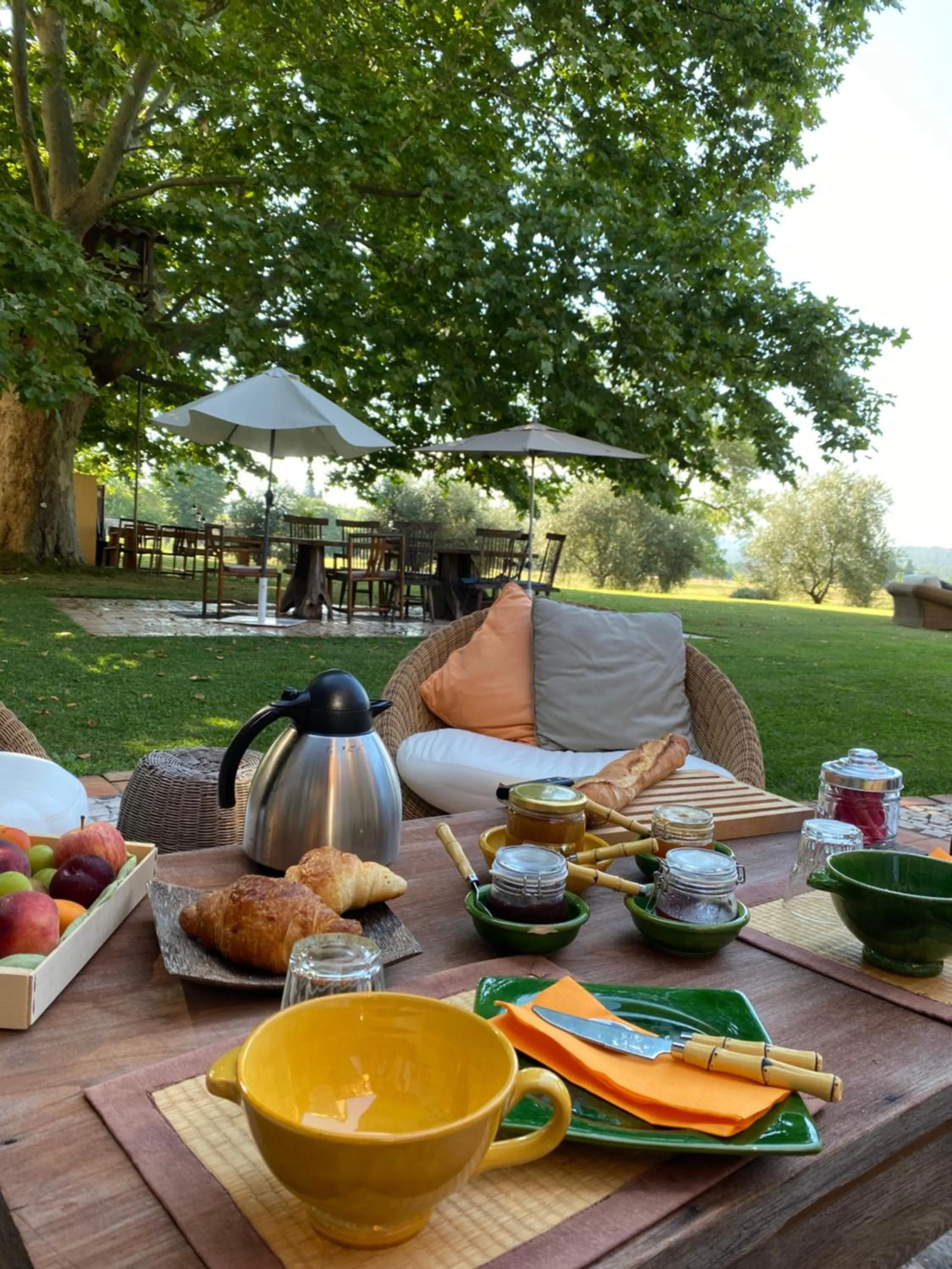 Breakfast in Domaine De Sainte Annette