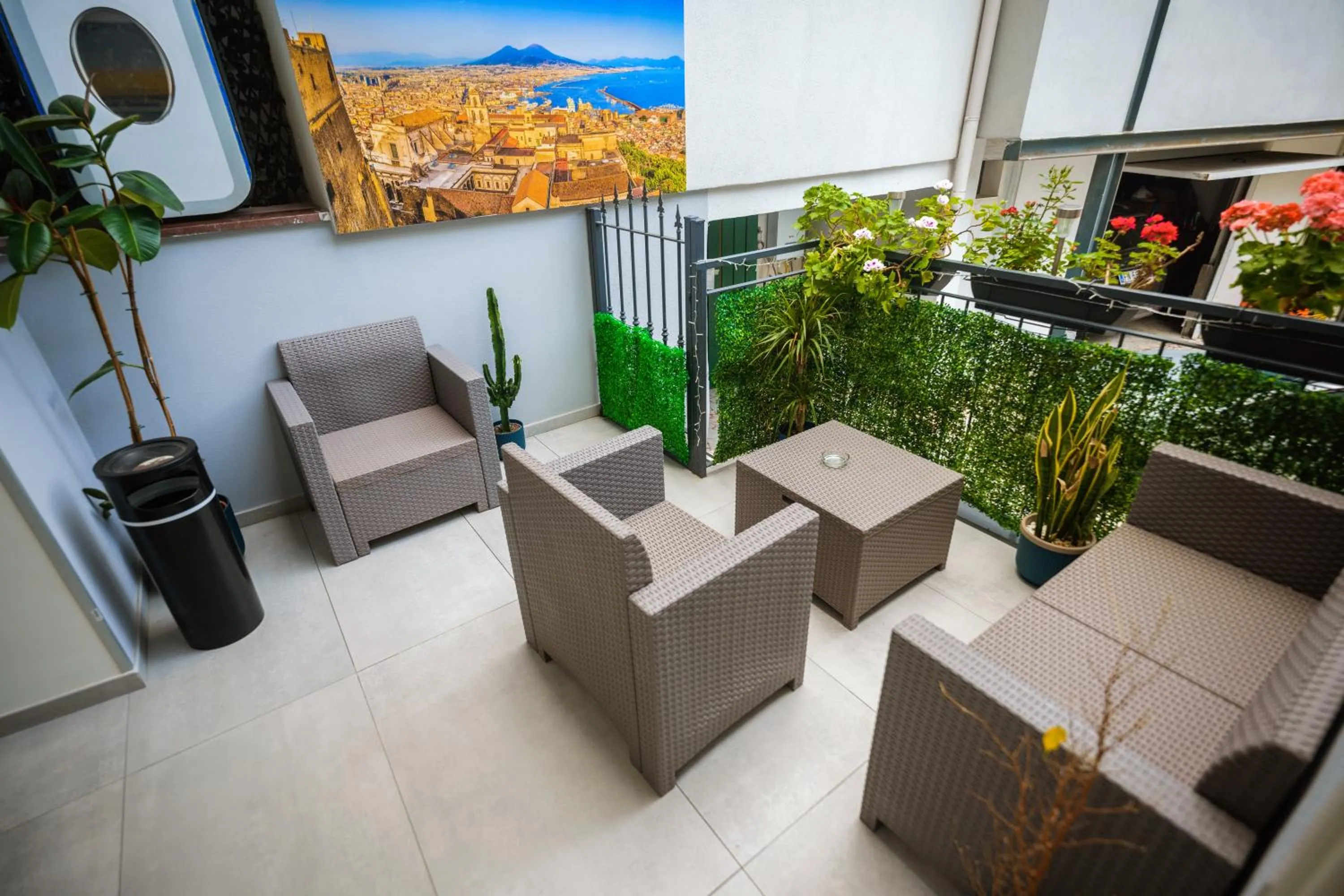 Balcony/Terrace in Terminal 1 Guest House