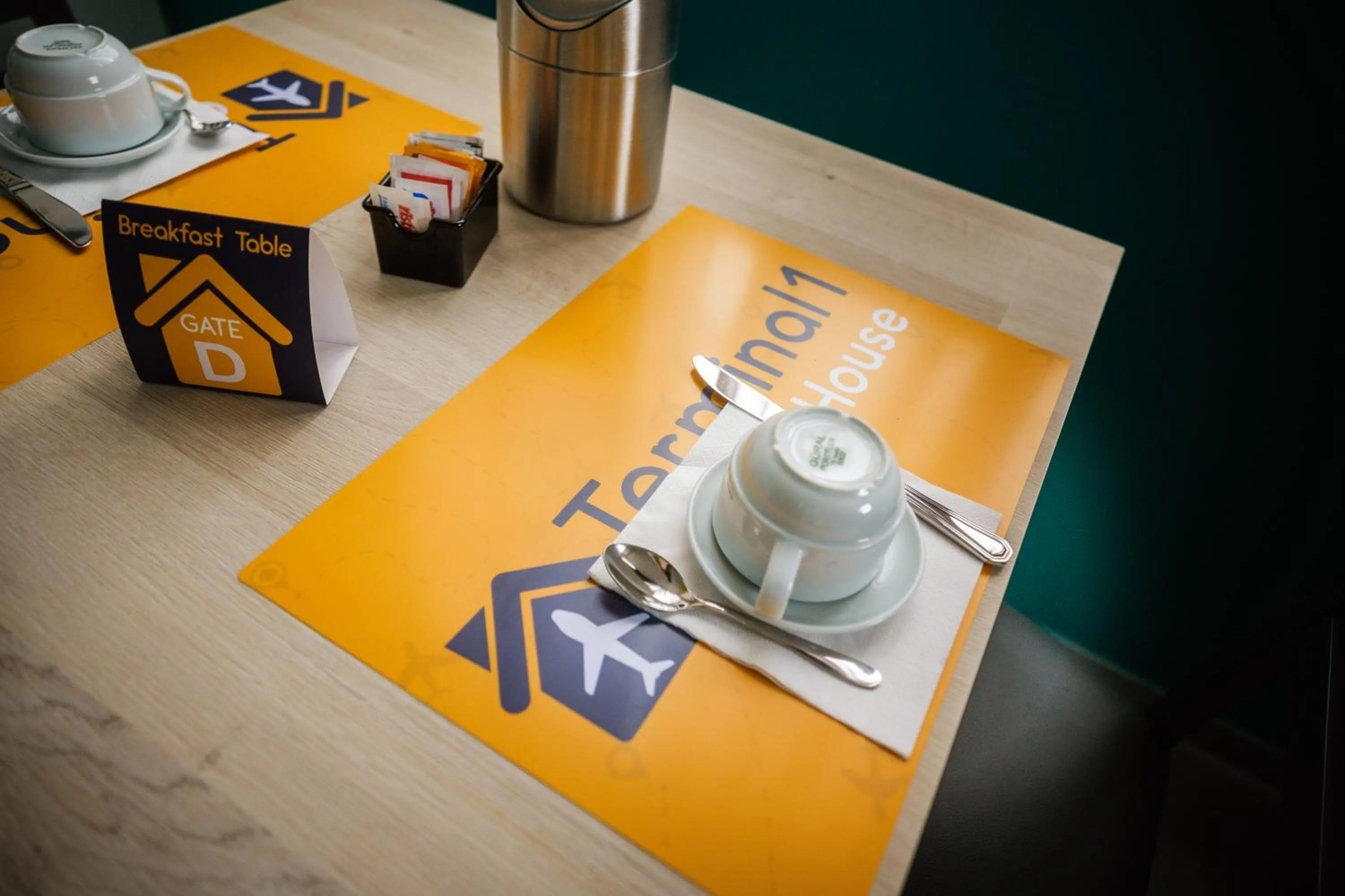 Breakfast in Terminal 1 Guest House