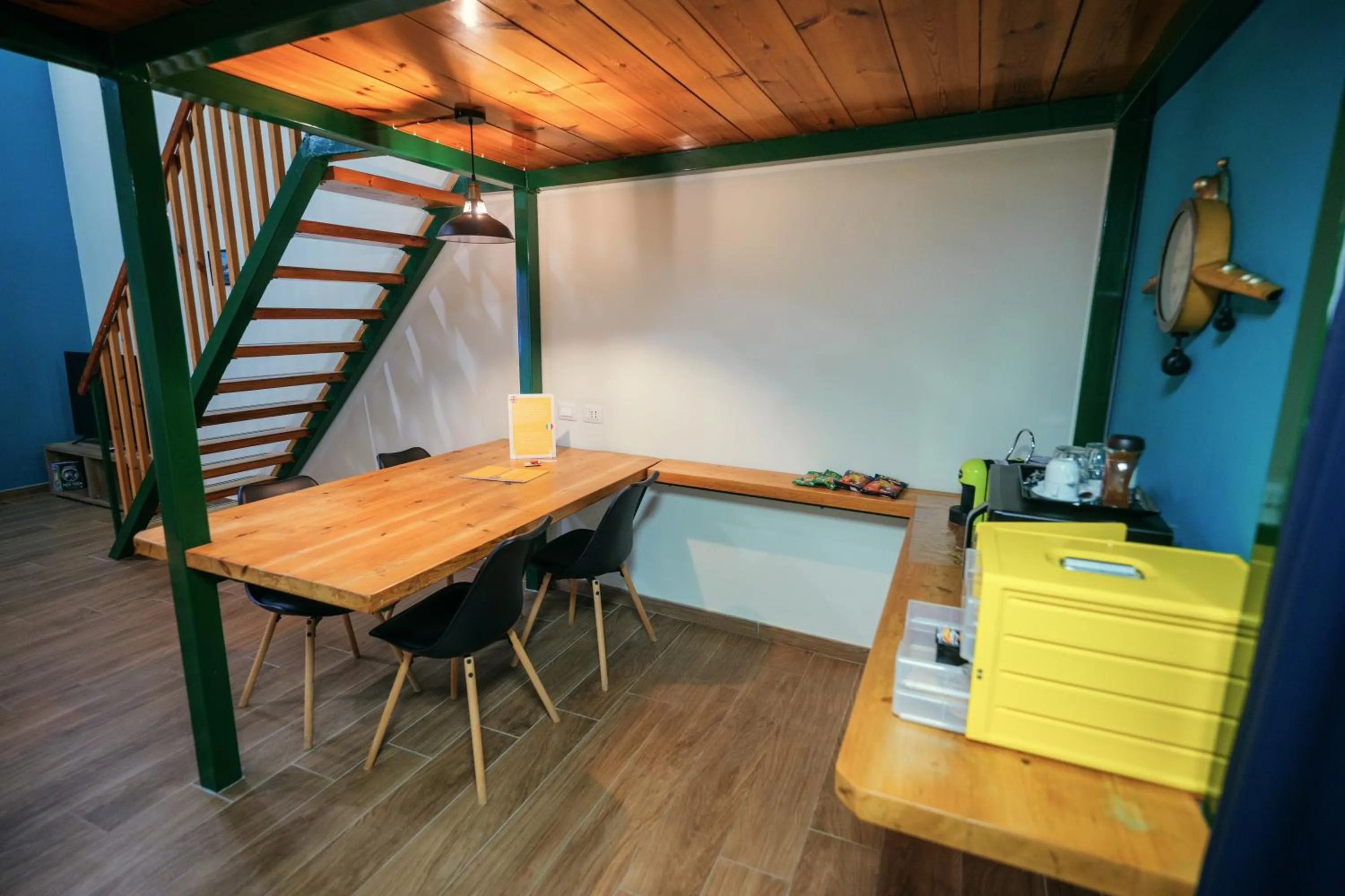 Seating area in Terminal 1 Guest House