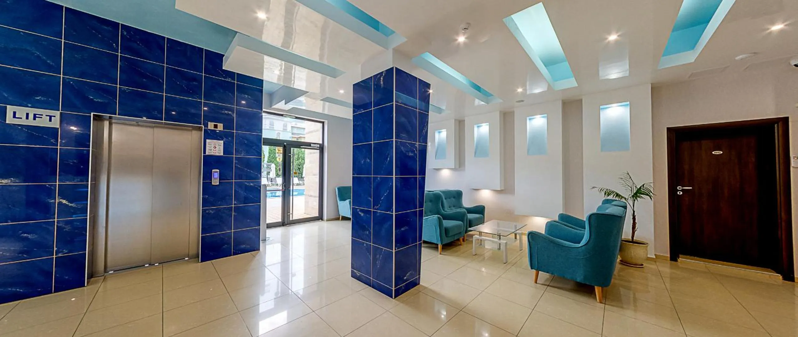 Lobby or reception in Hotel Pautalia