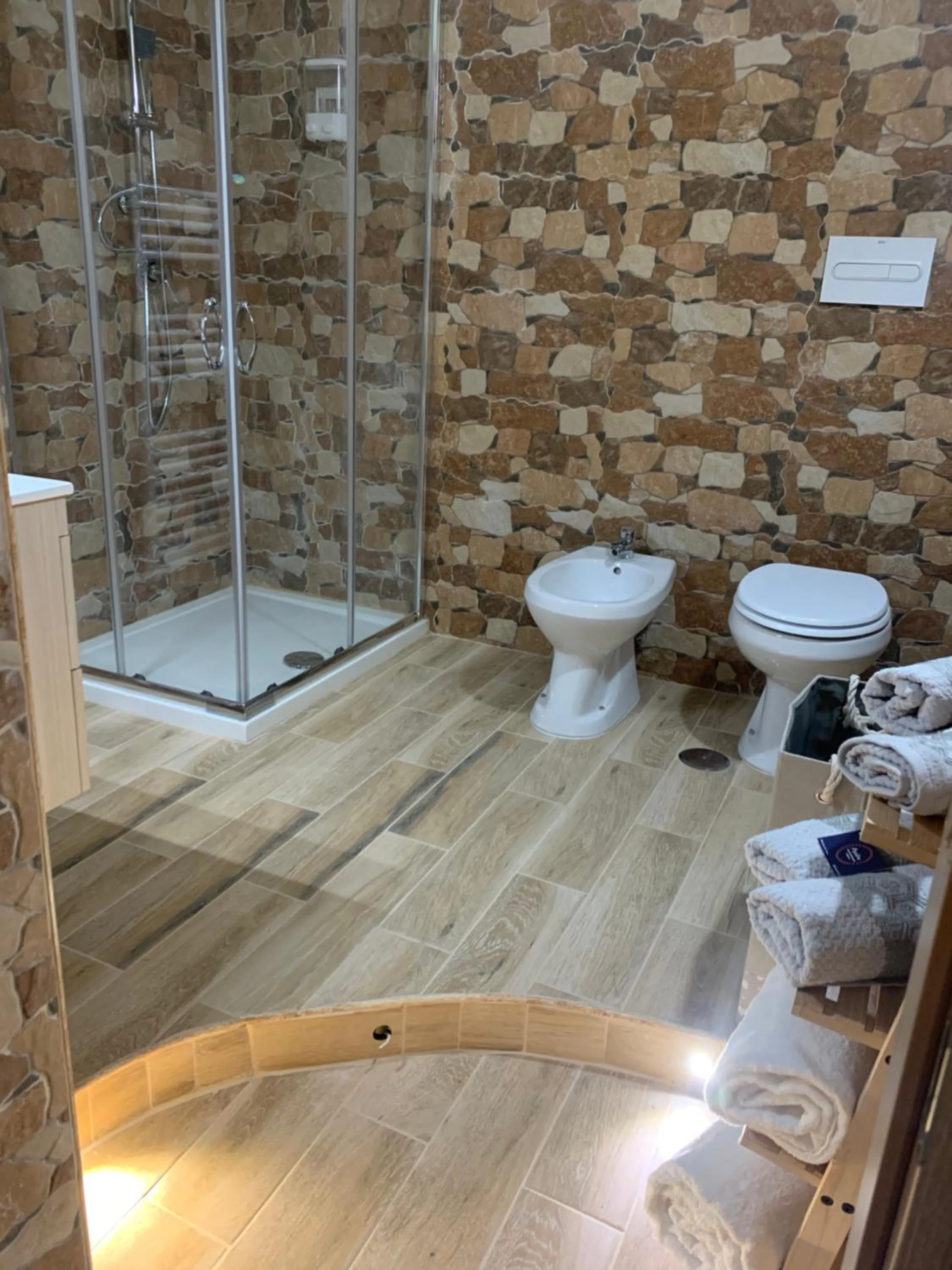 Bathroom in B&B Poseidone