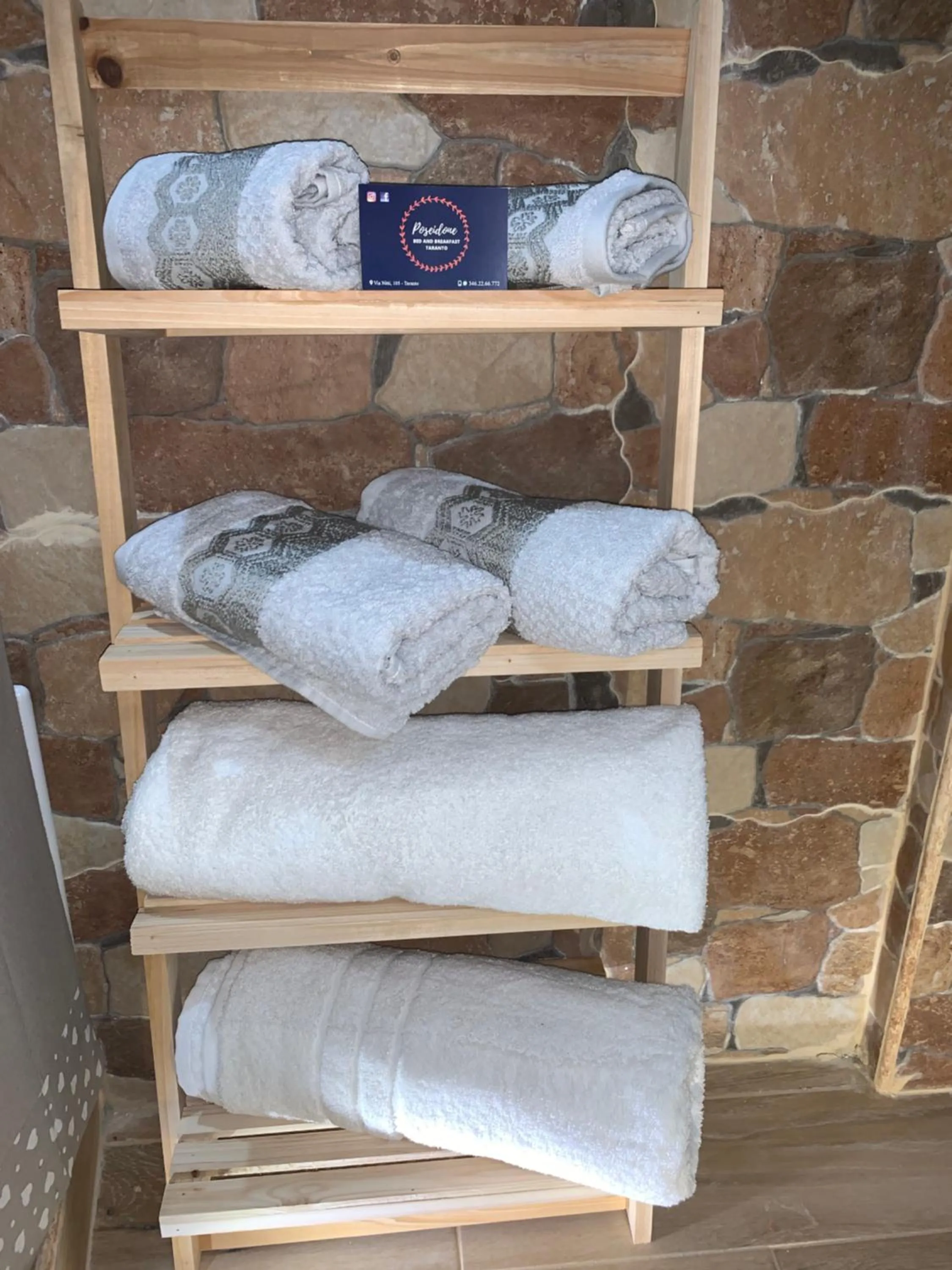 Bathroom in B&B Poseidone