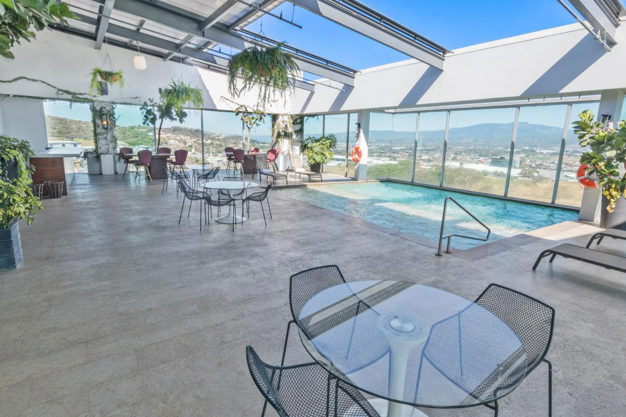 Swimming pool in Sheraton San Jose Hotel, Costa Rica