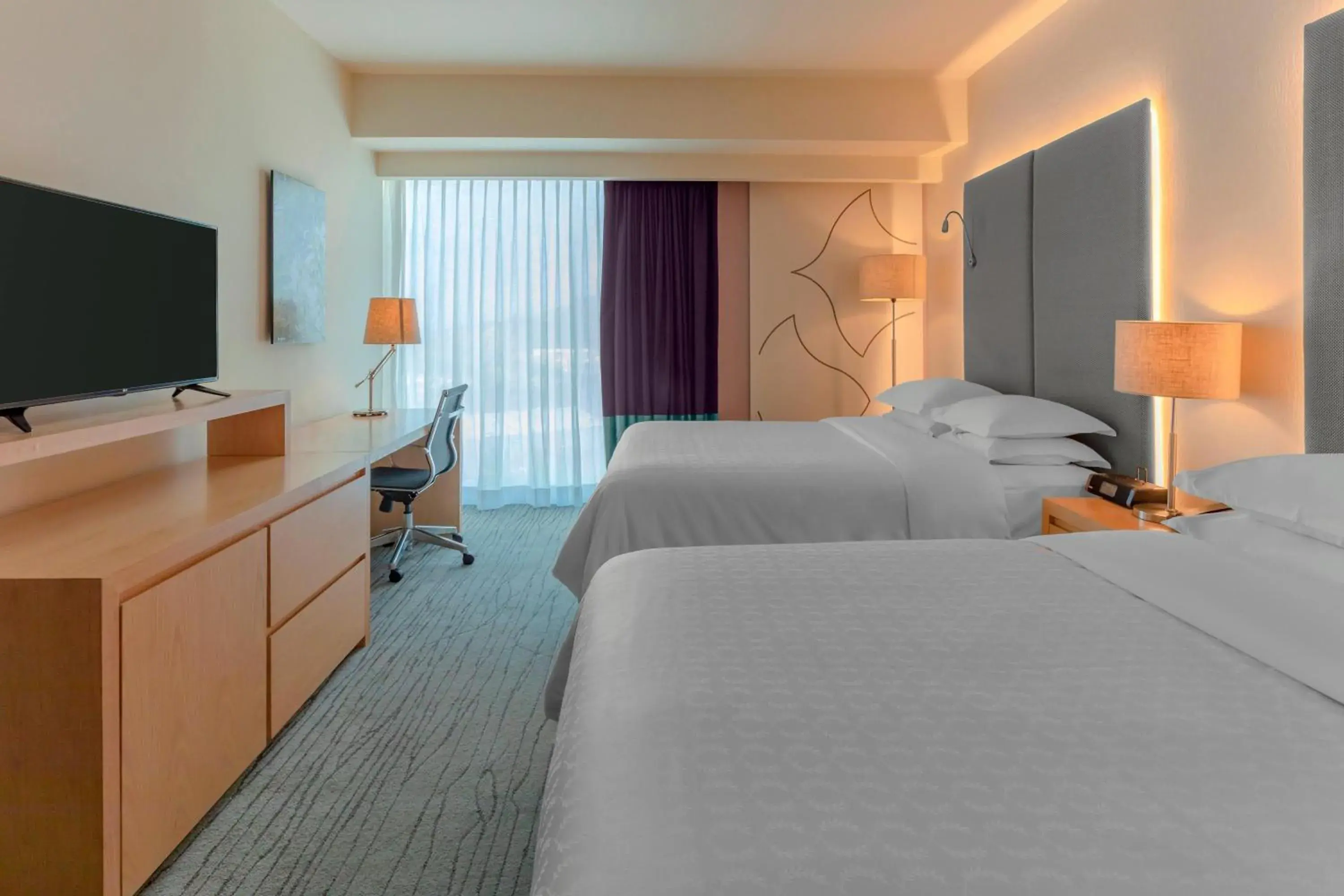 Queen Room with Two Queen Beds and City View in Sheraton San Jose Hotel, Costa Rica Queen Room with Two Queen Beds and City View in Sheraton San Jose Hotel, Costa Rica