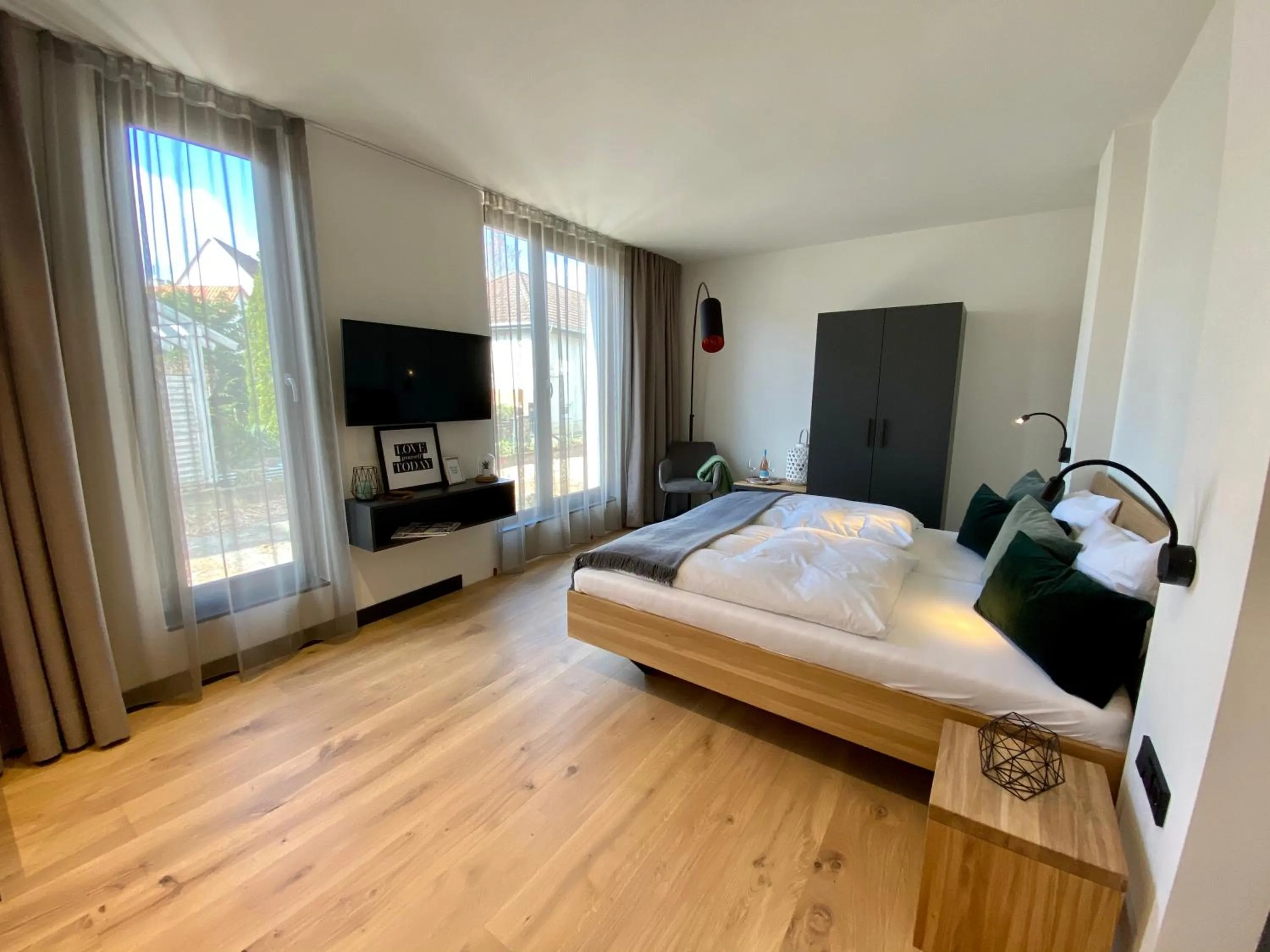 Photo of the whole room, Bed in WeinQuartier Bissersheim