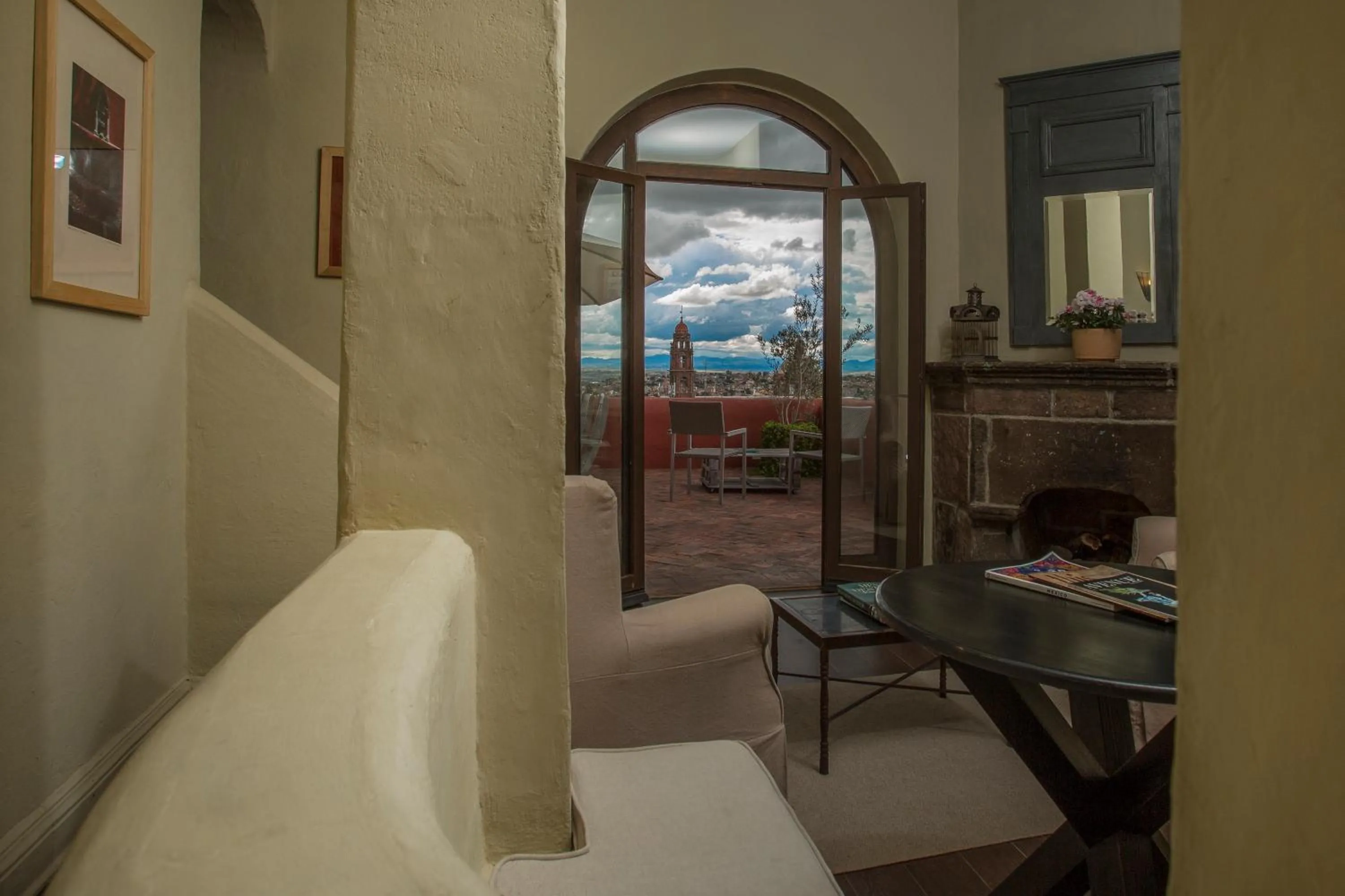 Balcony/Terrace in Hotel Boutique El Palomar